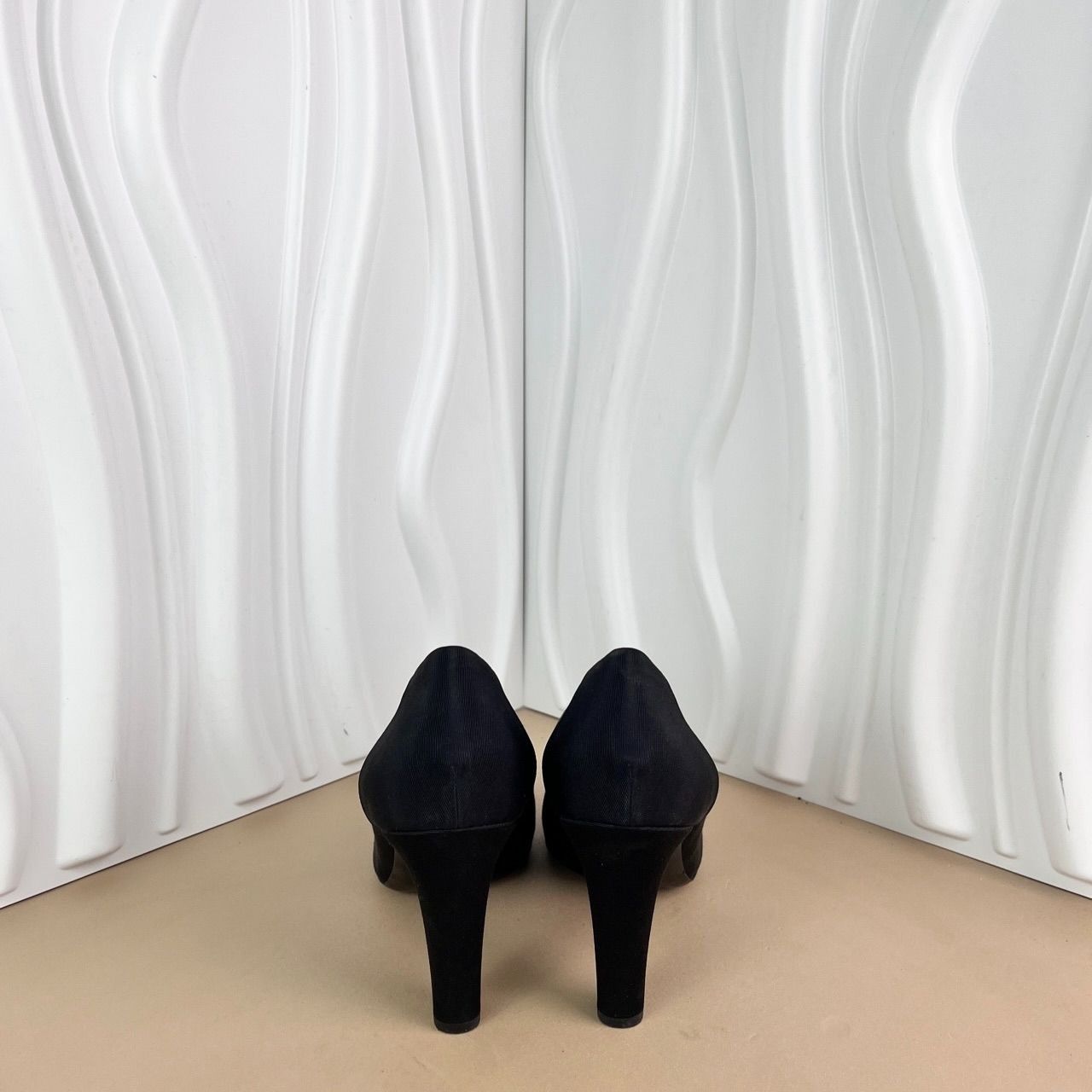 Chanel Chanel Black Suede & Patent Leather Cap Toe High Heels Size Size US 8 / IT 38 - 7 Thumbnail