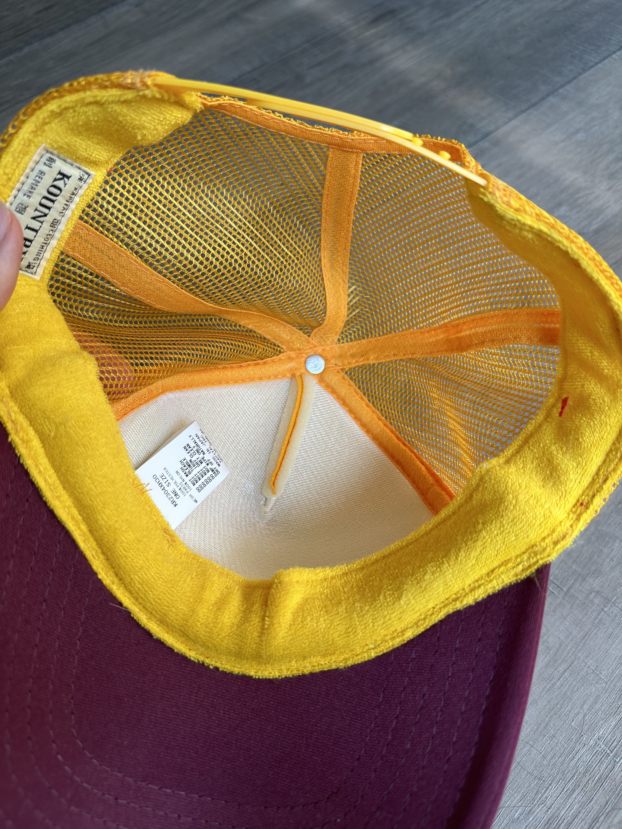Kapital Kapital 'Dirty Shrink' Trucker Hat Size ONE SIZE - 6 Thumbnail