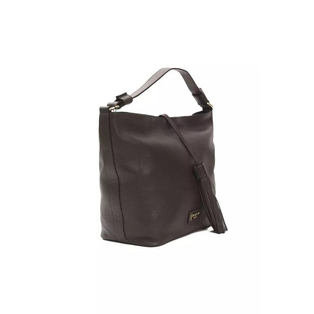Other Pompei Donatella Brown Leather Shoulder Bag Size ONE SIZE - 2 Thumbnail