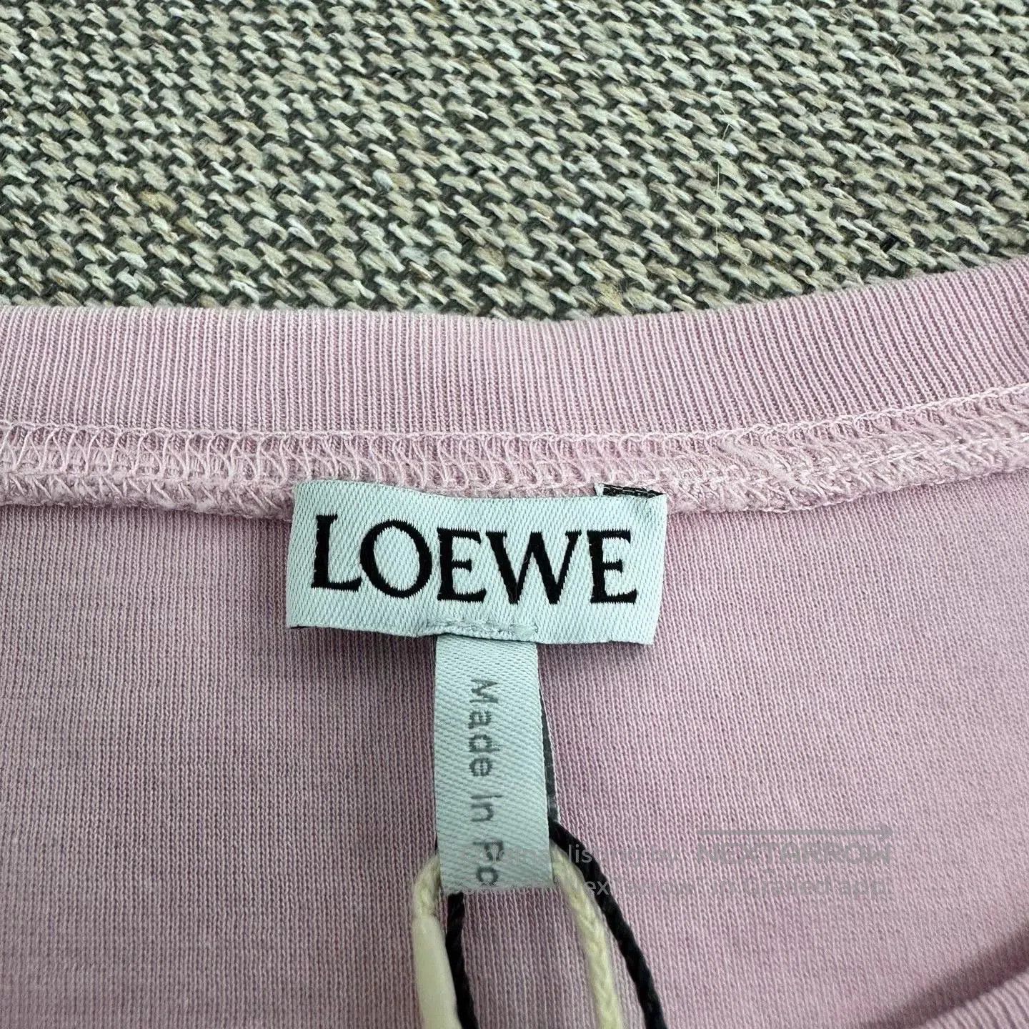 Loewe Loewe Pink Logo Print Short. Size XS / US 0-2 / IT 36-38 - 3 Thumbnail