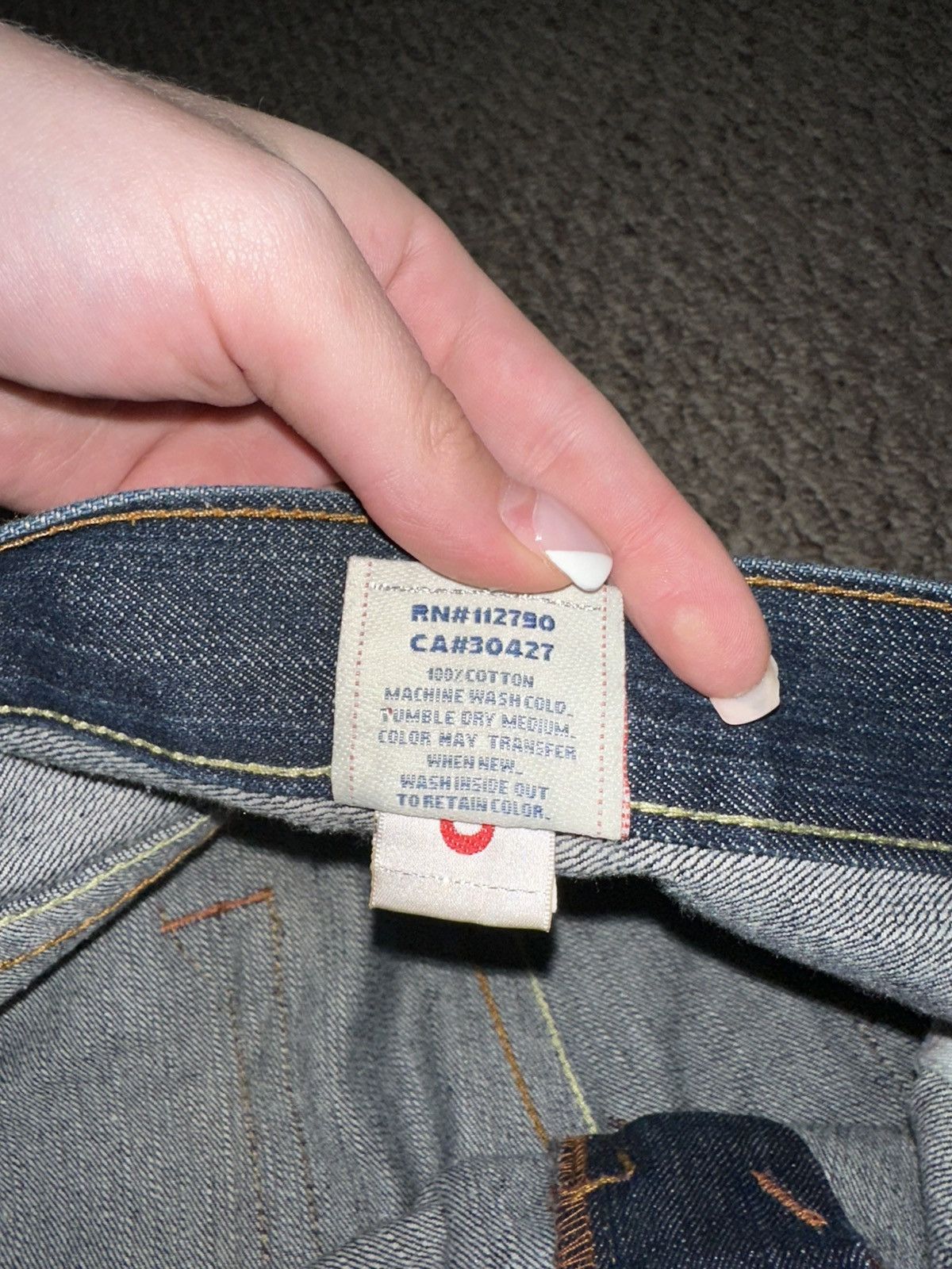 True Religion True Religion Joey Samurai Deadstock Denim Size US 36 / EU 52 - 9 Thumbnail