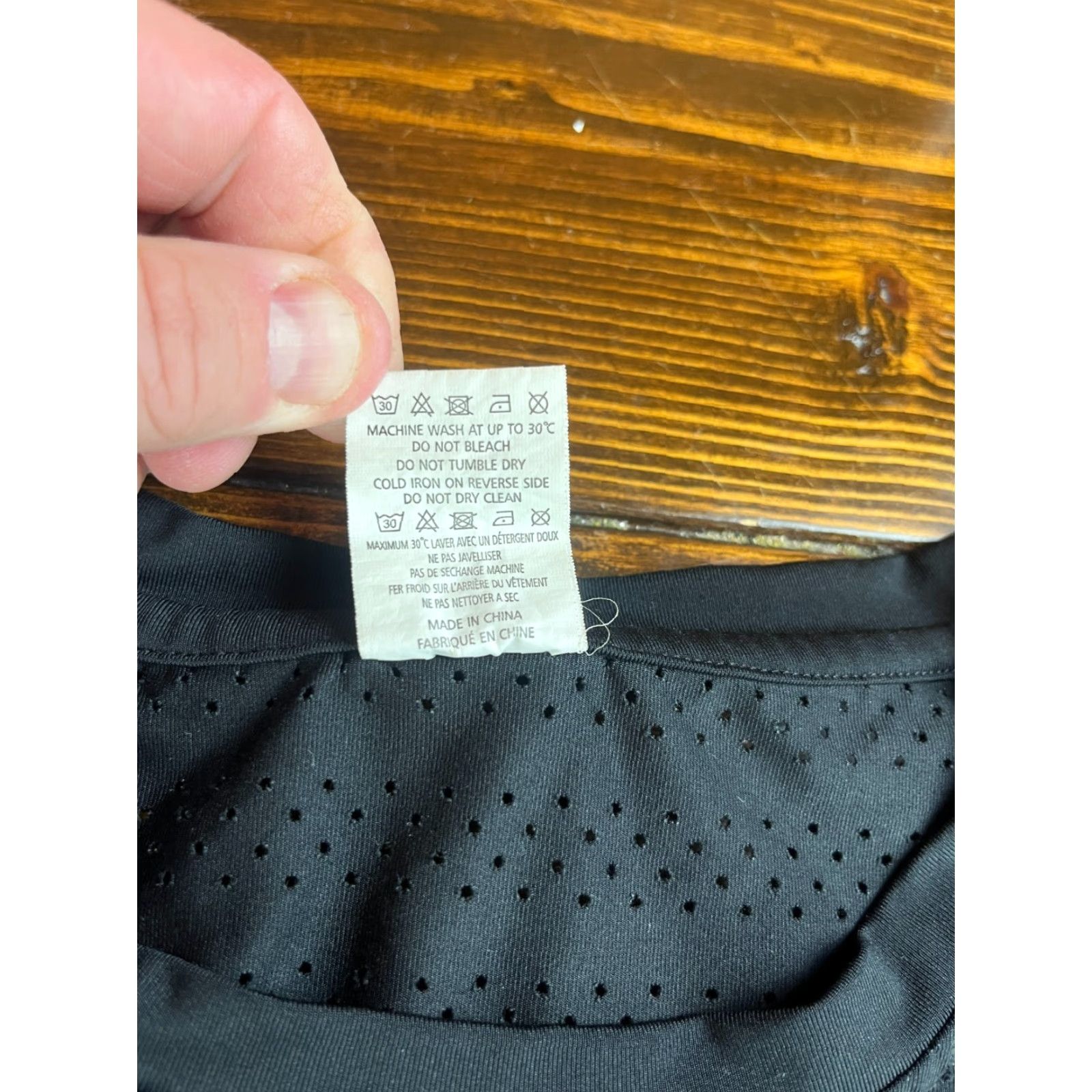 Vintage Zyia Active Shirt Women's Large Black Long Sleeve Activewear Pullover Crew Neck Modern Shirt Mens? Size L / US 10 / IT 46 - 7 Thumbnail