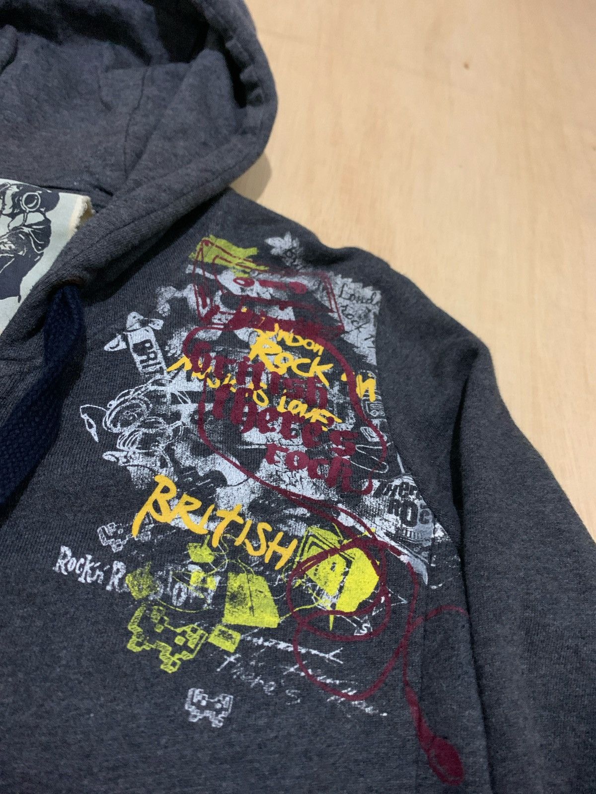 Hysteric Glamour × If Six Was Nine × Japanese Brand Theres Rock Zip Hoodie ifsixwasnine Punk style Size US L / EU 52-54 / 3 - 7 Thumbnail