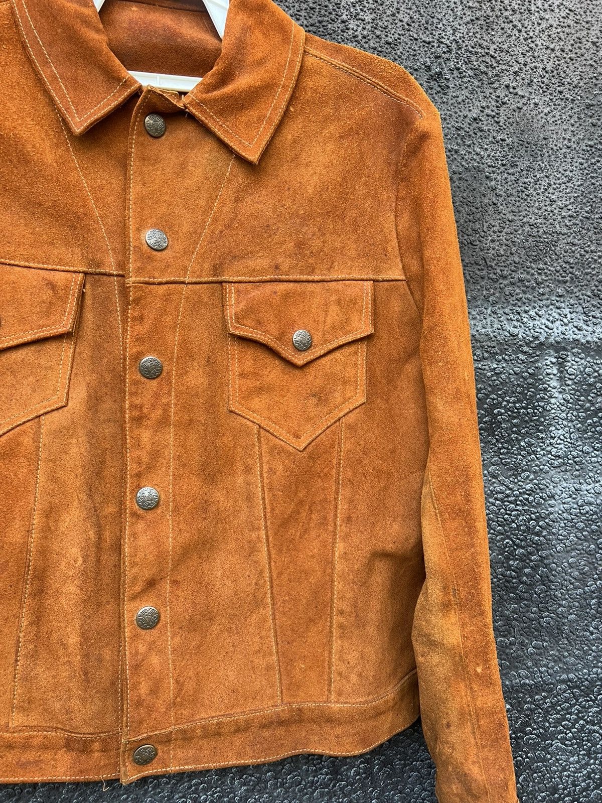 Other Vintage Lether Jacket B.S.H Button Size US S / EU 44-46 / 1 - 4 Thumbnail