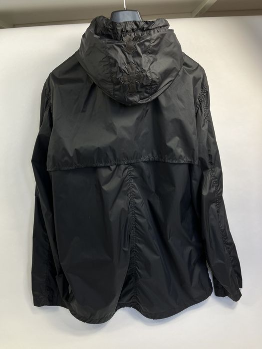 Chrome Hearts Nylon 5 Leather Cross zip windbreaker Jacket | Grailed