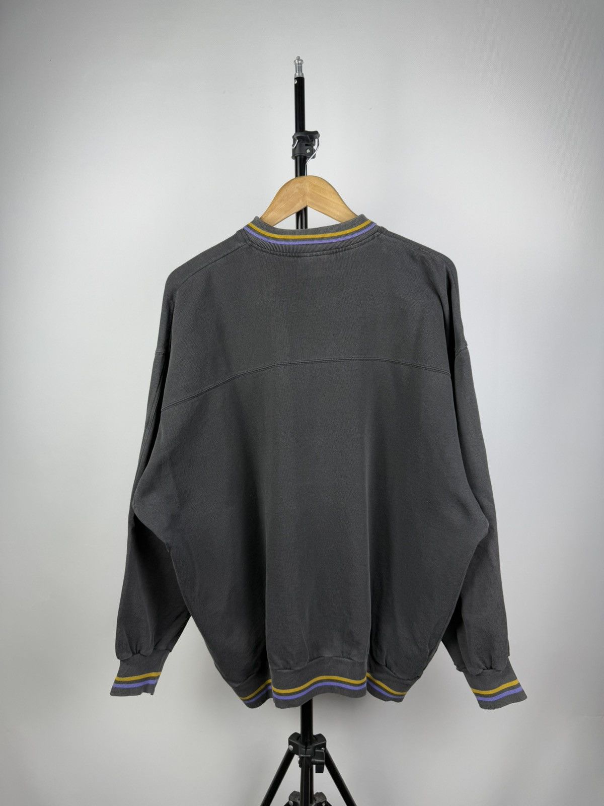 Adidas × Vintage Vintage 90s Faded Distressed Adidas pocket Sweatshirt Y2K Size US XL / EU 56 / 4 - 5 Thumbnail