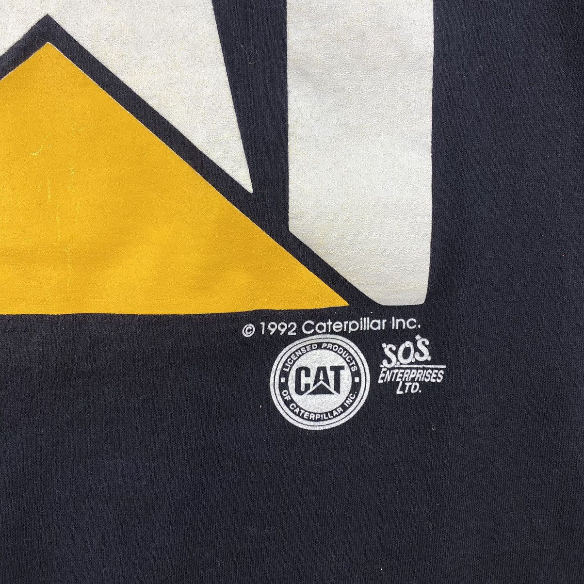 Caterpillar × Vintage Vintage 90s CAT USA CATERPILLAR Inc Diesel 1992 Logo Print Size US M / EU 48-50 / 2 - 3 Thumbnail