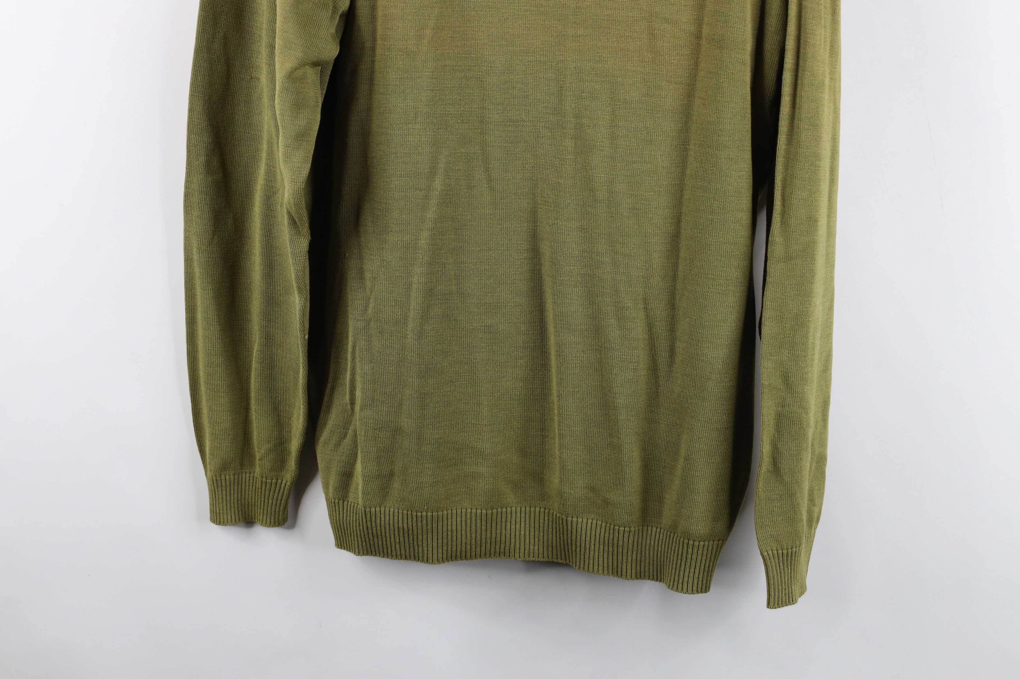Vintage Deadstock Vintage 90s Streetwear Knit Mock Neck Sweater Size US L / EU 52-54 / 3 - 3 Thumbnail