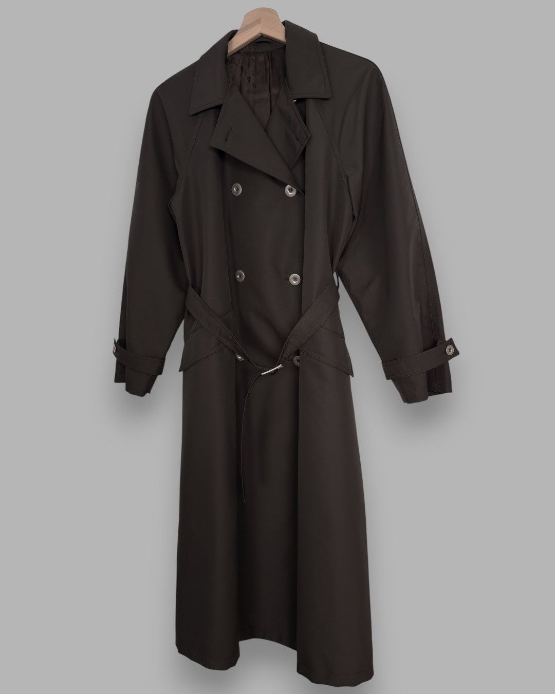 Versace Stunning Rare 90s VERSACE V2 Double Breasted Trench Coat Size S / US 4 / IT 40 - 18 Thumbnail