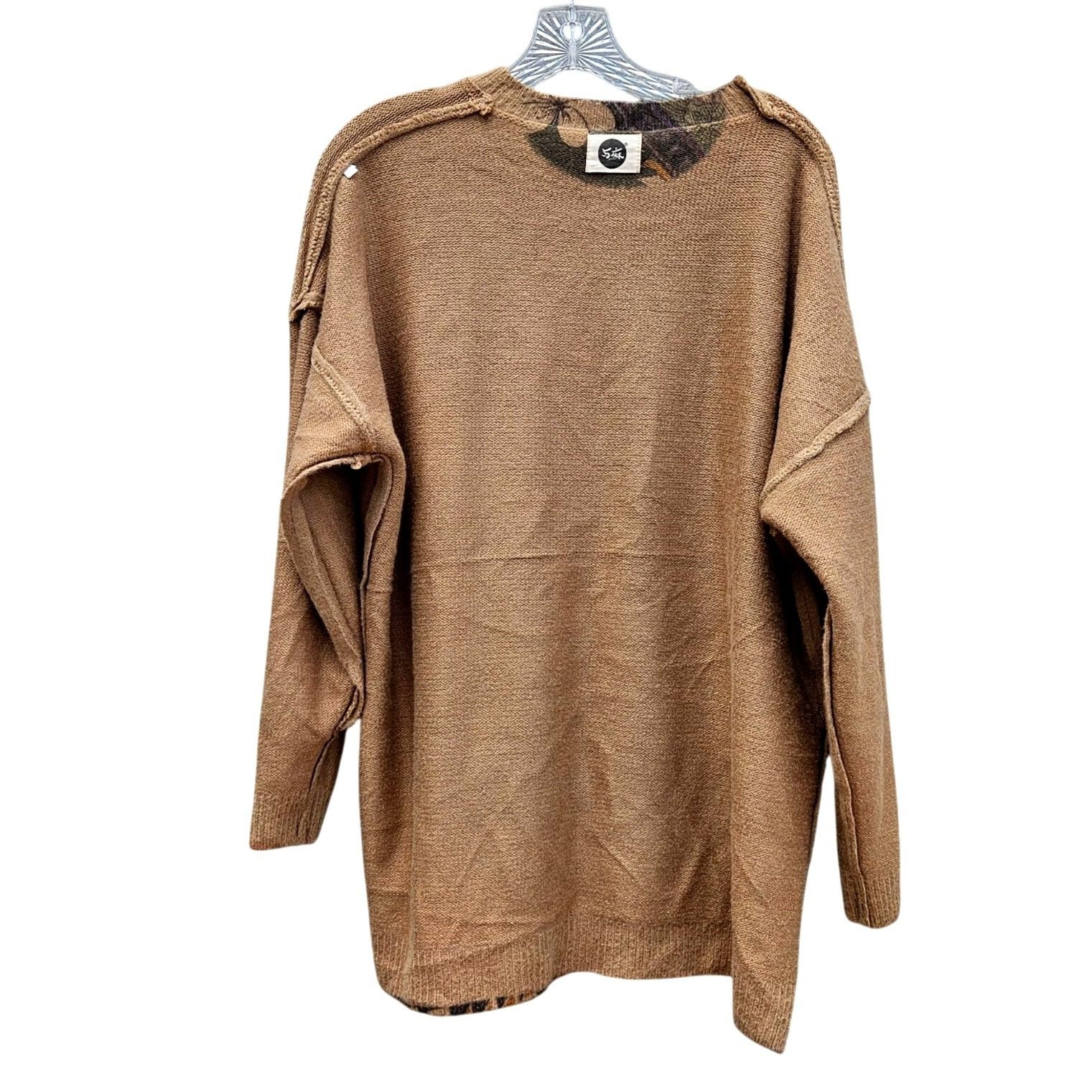 Vintage Yuma Chinese Brand Vintage Graphic Print Knit Pullover Sweat Size US XXL / EU 58 / 5 - 6 Thumbnail