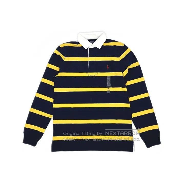 Polo Ralph Lauren Polo Ralph Lauren Striped Collar Long Sleeve T. Size US M / EU 48-50 / 2 - 2 Thumbnail