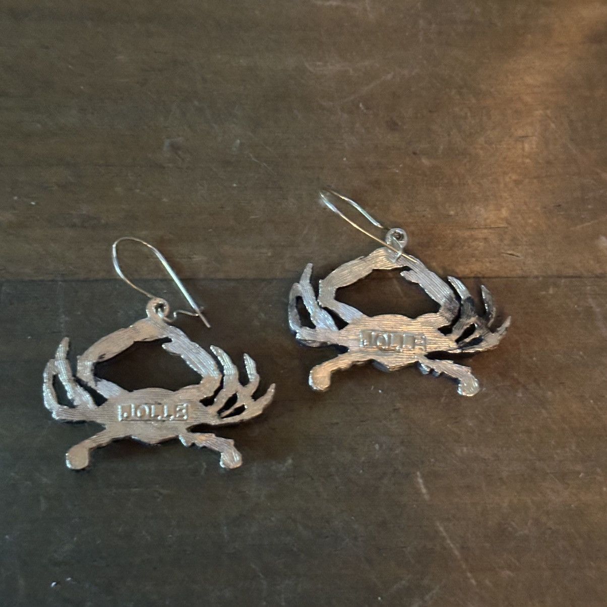 Vintage Vintage Jolle crab dangle earrings Size ONE SIZE - 5 Thumbnail