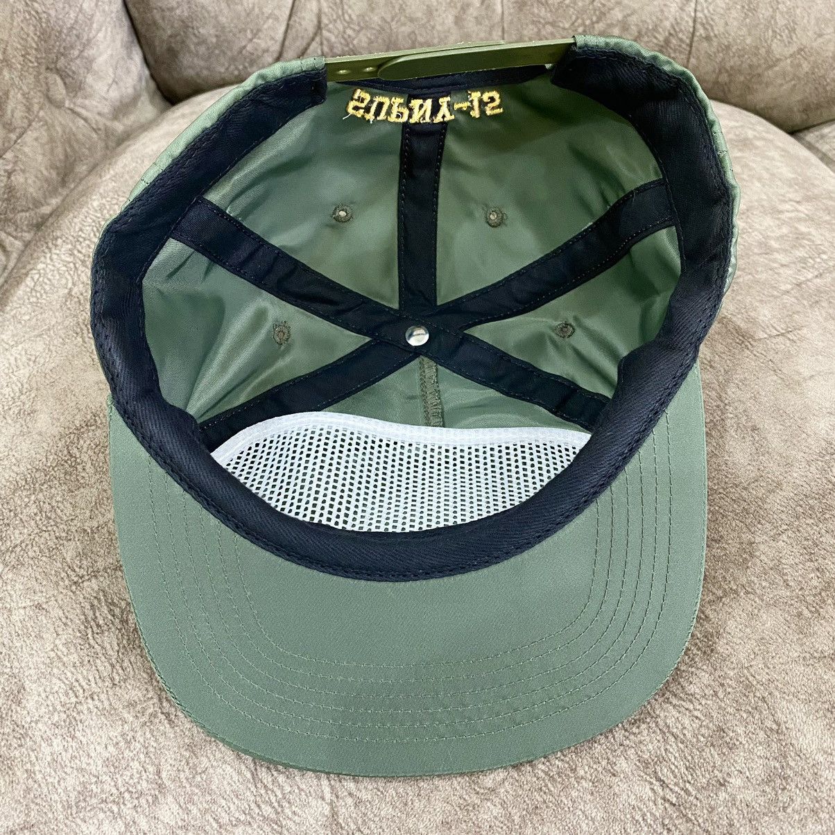 Other RARE! SUPREME X FUGAZI Nylon 5-Panel Cap Olive Green S/S '15 Size ONE SIZE - 6 Thumbnail