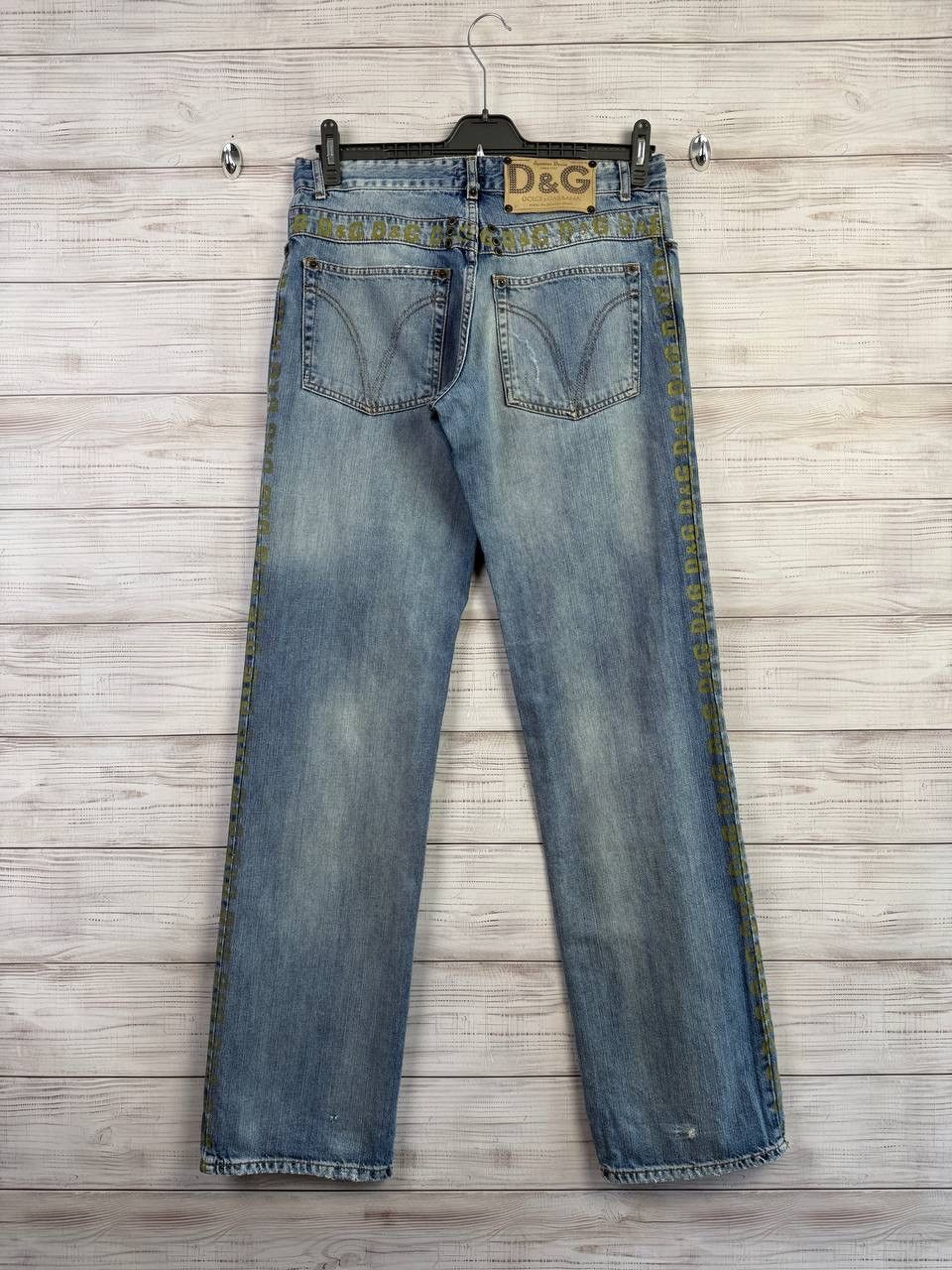 Dolce & Gabbana Dolce & Gabbana Monogram Jeans Size US 34 / EU 50 - 1 Thumbnail