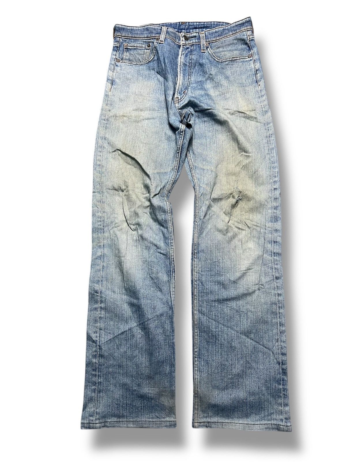 14th Addiction Vintage BOBSON CHESSKING Denim Jeans Straight Cut (41) Size US 31 - 1 Thumbnail