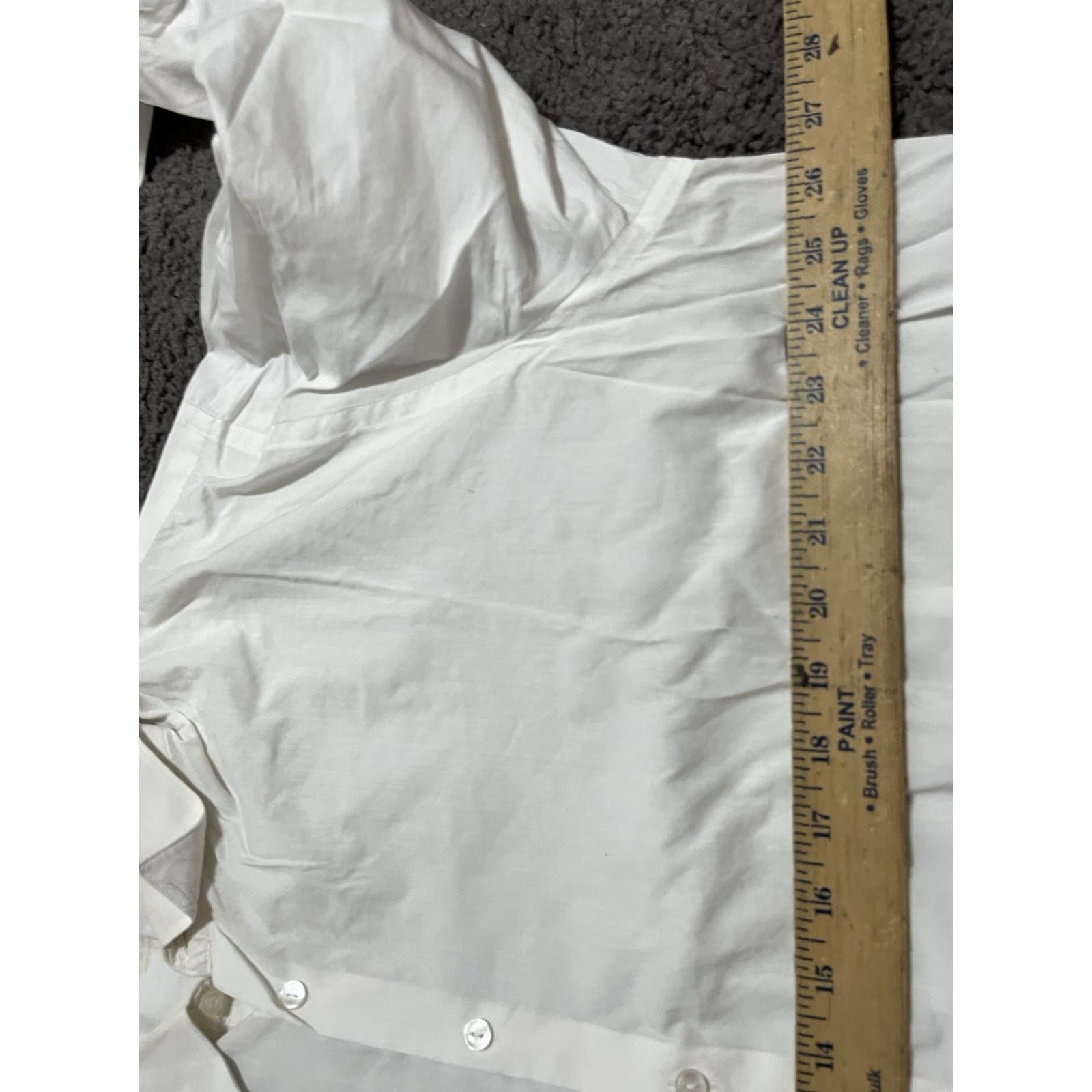 Calvin Klein CALVIN KLEIN Shirt 19 3XL Blue White Button-Up Long Sleeve Casual Mens Size US XXL / EU 58 / 5 - 4 Thumbnail