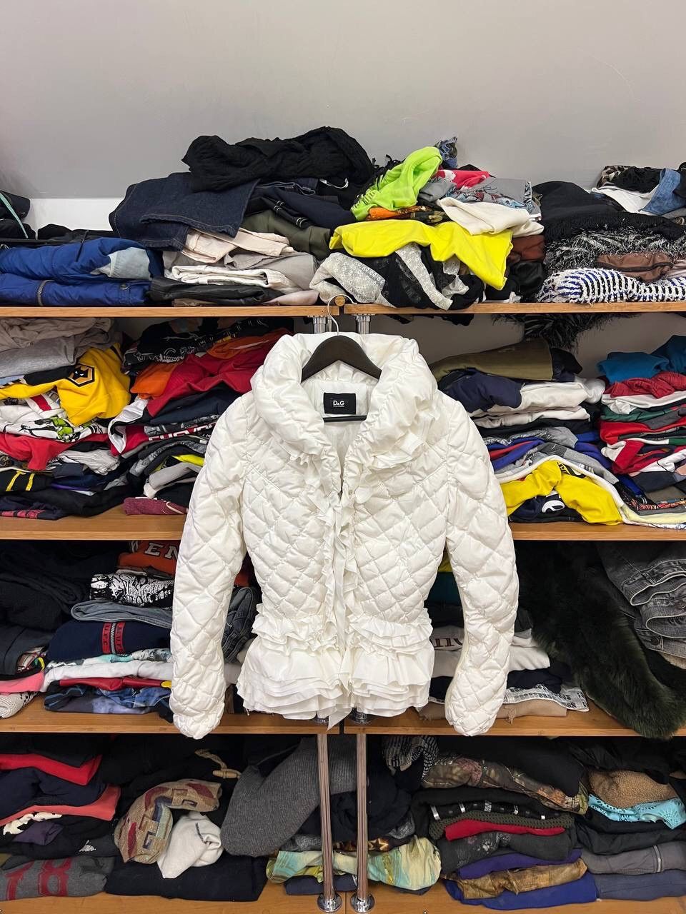 Dolce & Gabbana × Vintage Archive Dolce & Gabbana WMNS Light Puffer Jacket Size S / US 4 / IT 40 - 1 Thumbnail
