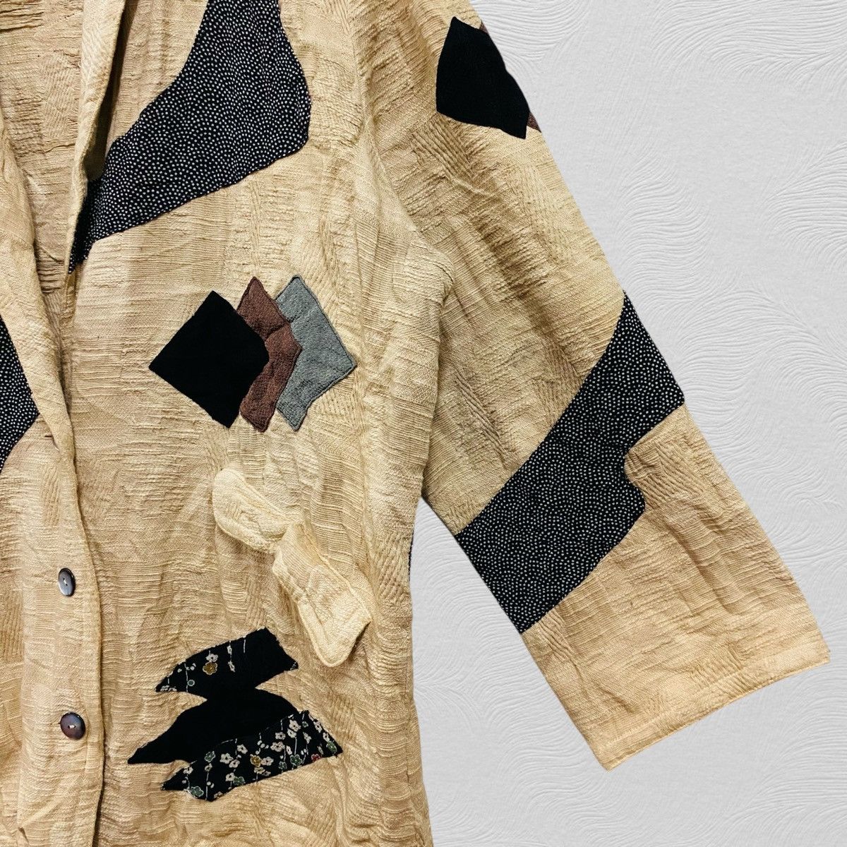Kapital Kapital inspired! Nice design blazer patchwork japan brand Size 48L - 5 Thumbnail
