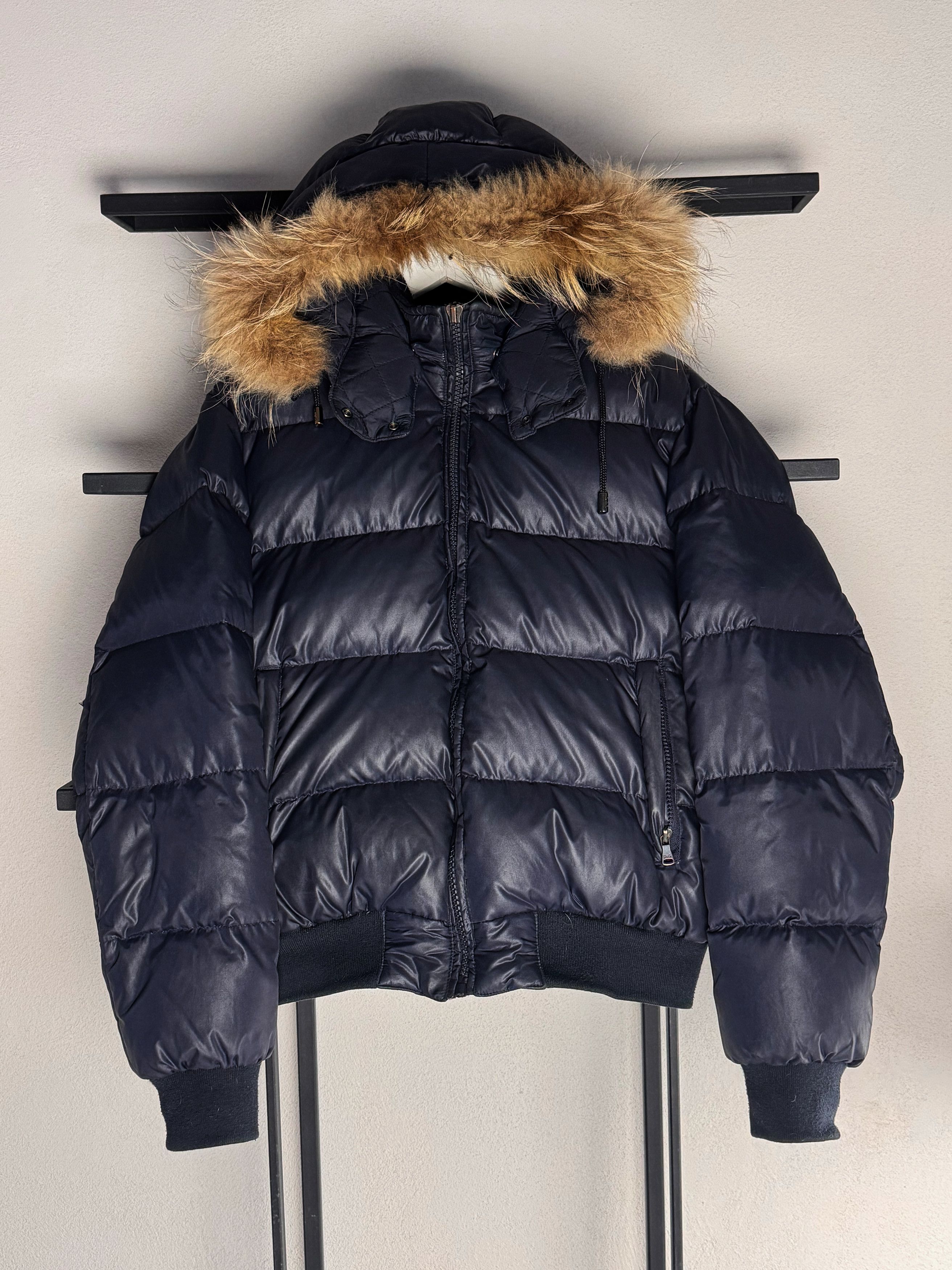 Dolce & Gabbana Puffer down jacket fur hood archive rare oversized