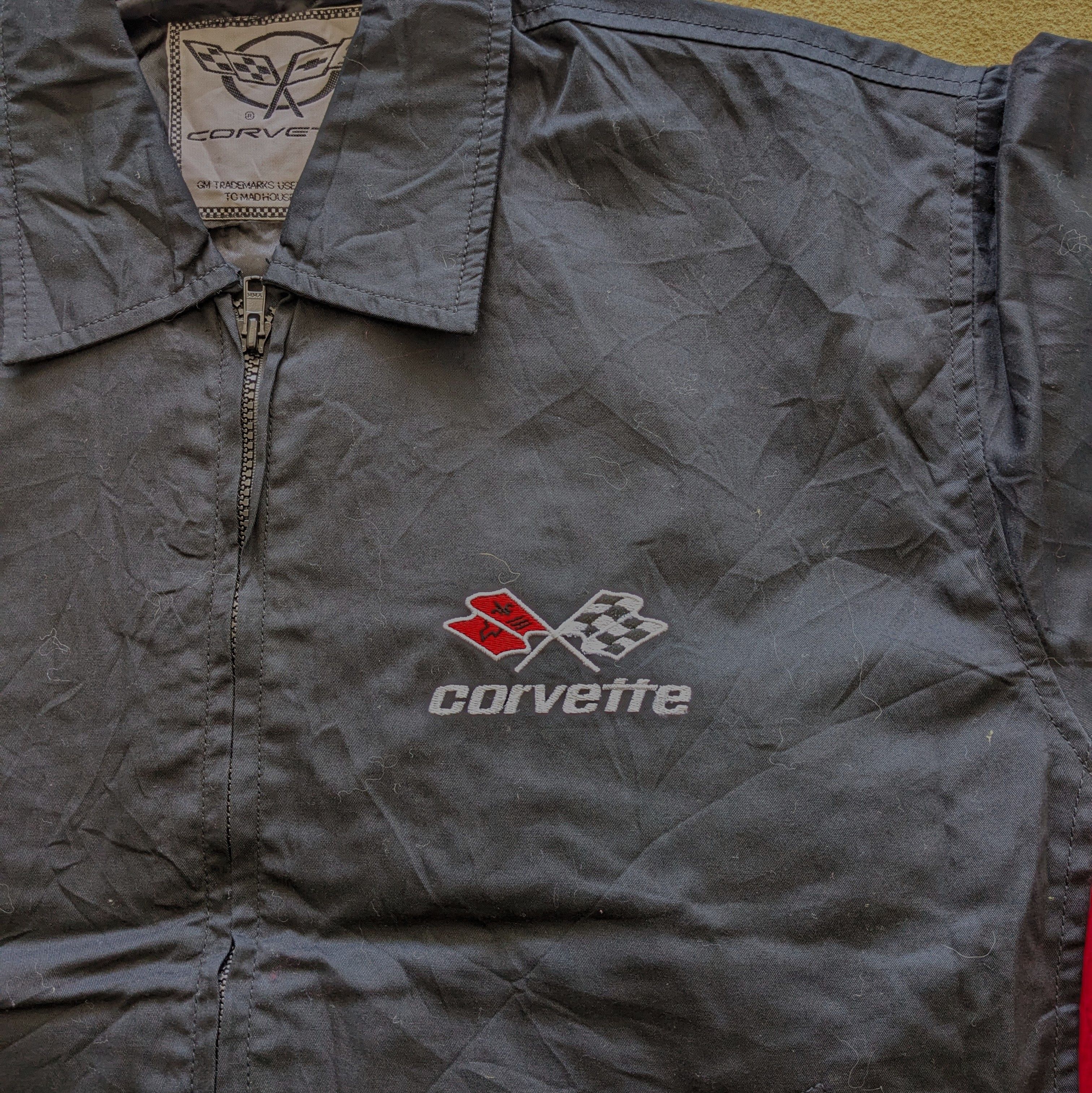 Chevrolet Vintage CHEVROLET CORVETTE Racing Jacket Size US XL / EU 56 / 4 - 3 Thumbnail