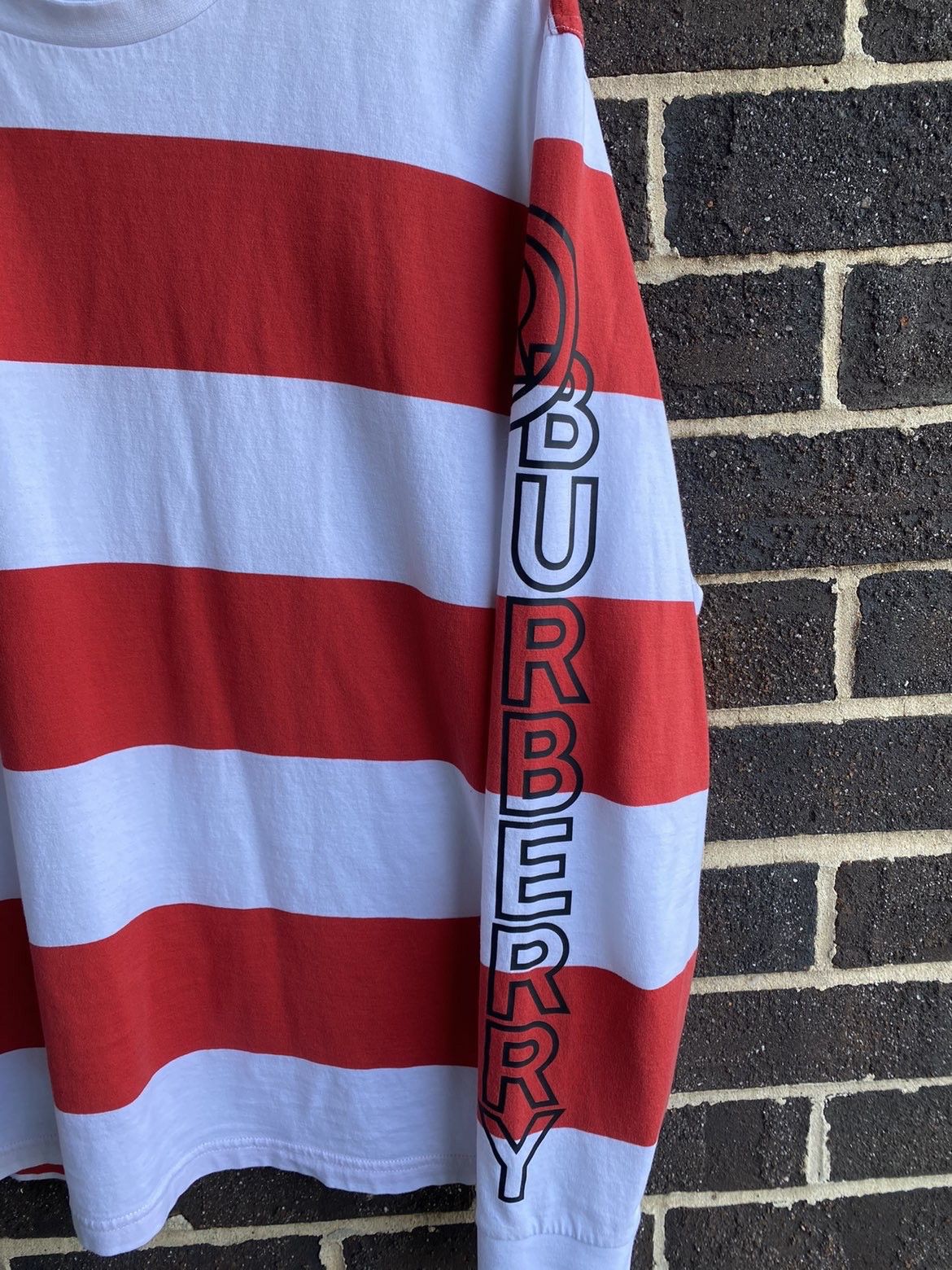 Burberry Burberry Striped Long Sleeve Shirt szS Size US S / EU 44-46 / 1 - 1 Thumbnail