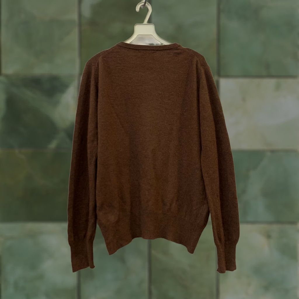 Vintage Misto Cashmere Brown Wool Sweater Men’s M Crewneck Knit Pullover Made in Italy Size US M / EU 48-50 / 2 - 1 Thumbnail