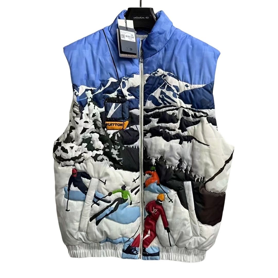 Louis Vuitton Louis Vuitton 2025 Skier Print Vest 58 Size US XXL / EU 58 / 5 - 1 Thumbnail