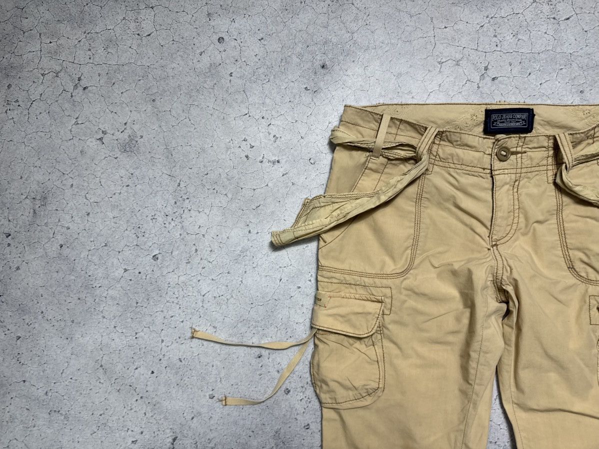 Polo Ralph Lauren × Ralph Lauren × Vintage Polo Ralph Lauren Jeans Company Vintage Bondage Cargo Pants Size US 28 / EU 44 - 6 Thumbnail