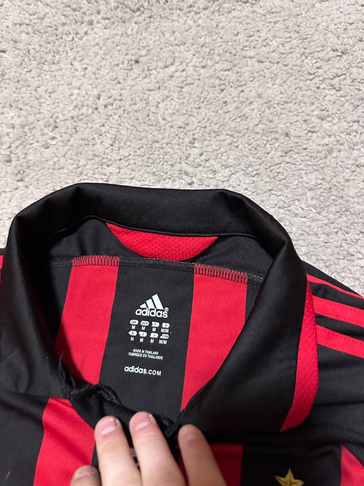 Adidas AC Milan Kaka #22 Adidas 2006 Football Shirt Soccer Jersey Size US M / EU 48-50 / 2 - 5 Thumbnail