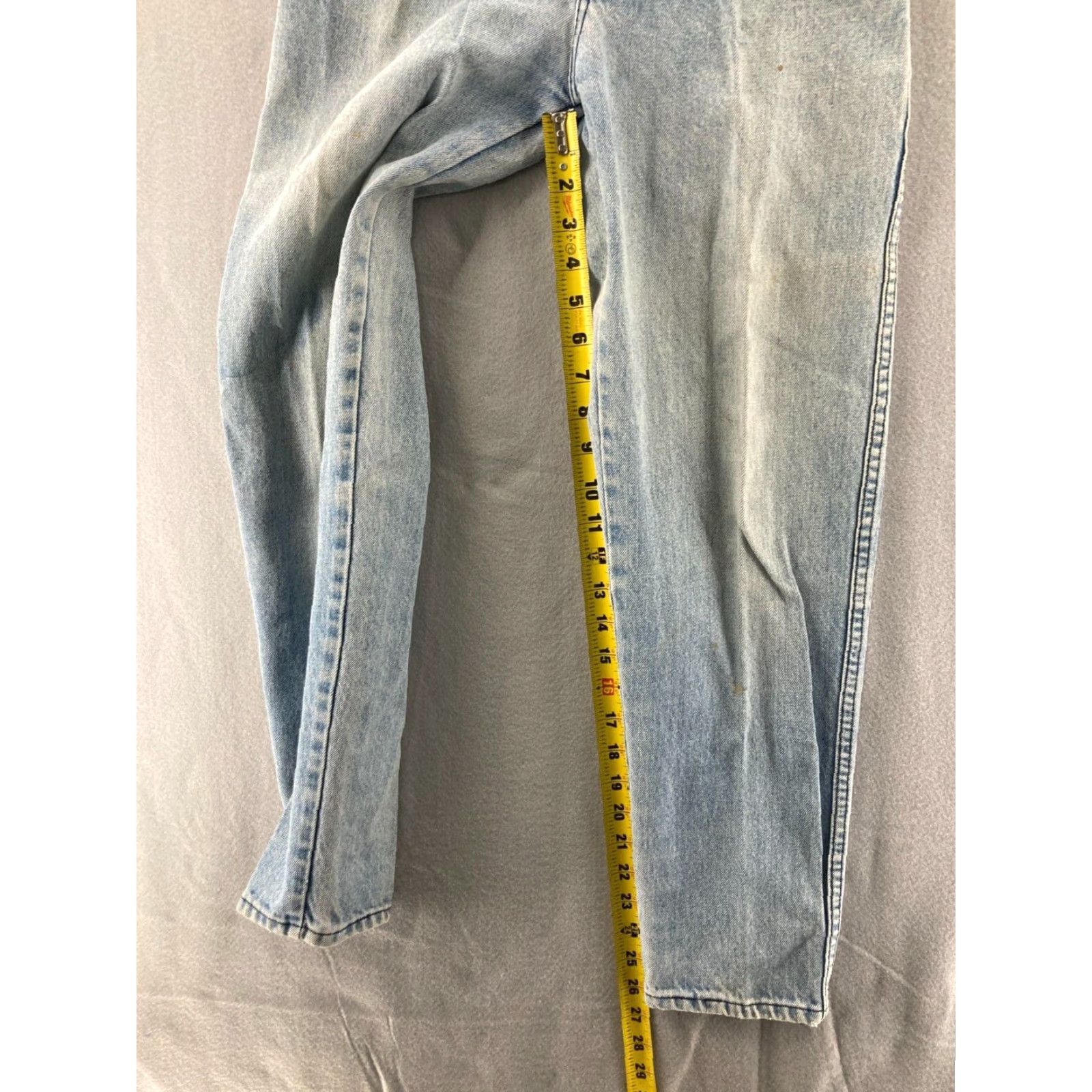 Vintage VINTAGE Gitano Jeans Womens 5/6 Blue High Rise Tapered Jogger Denim Size 27" / US 4 / IT 40 - 5 Thumbnail