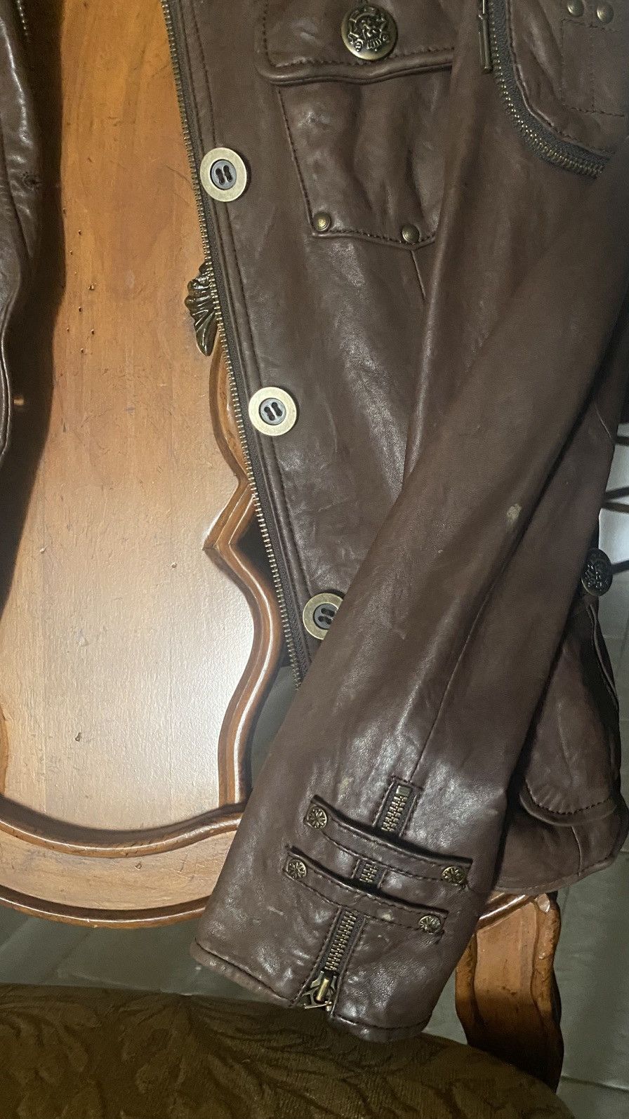 Danier Rockstar Leather Jacket size S Size S / US 4 / IT 40 - 11 Thumbnail