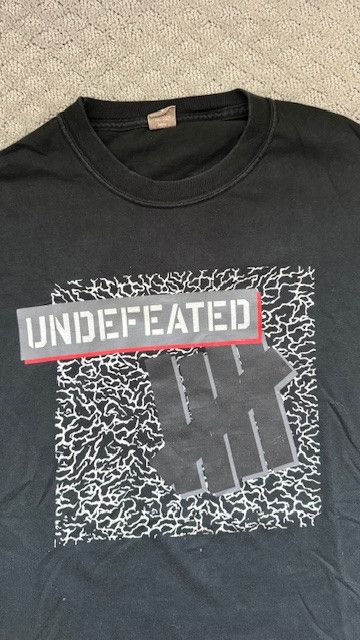 Undefeated UNDEFEATED UNDFTD CEMENT ELEPHANT PRINT 5-STRIKES SHIRT Size US M / EU 48-50 / 2 - 2 Thumbnail