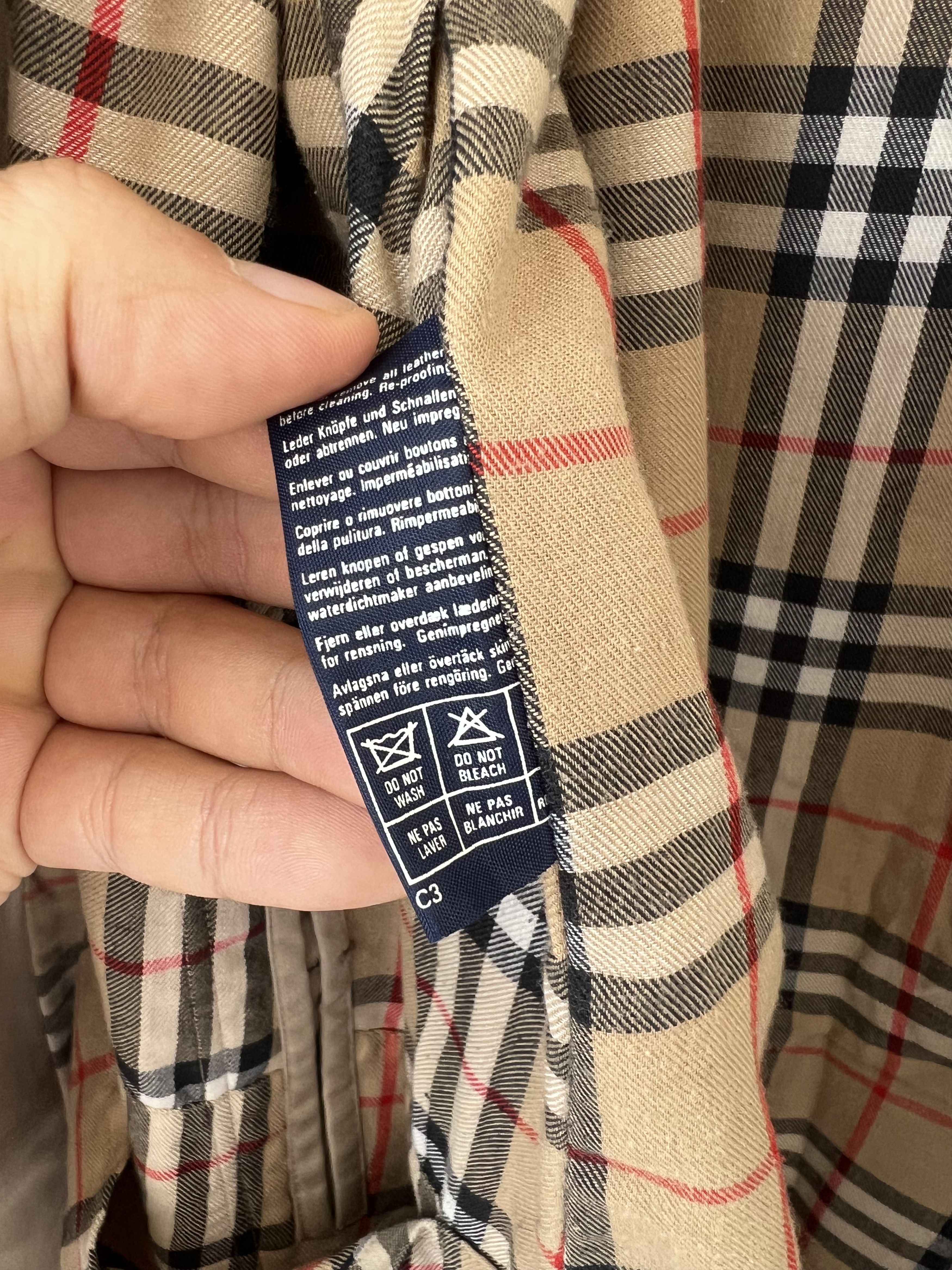 Burberry Burberry Trench Coat 58 Size US XXL / EU 58 / 5 - 6 Thumbnail