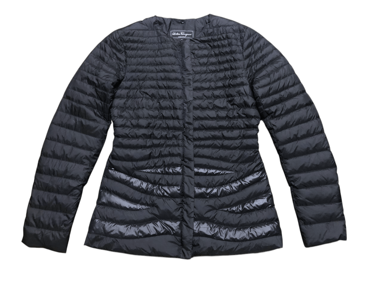 Salvatore Ferragamo Salvatore Ferragamo Light Down Black Jacket Size S / US 4 / IT 40 - 1 Thumbnail