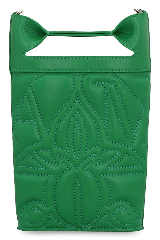 Alexander McQueen o1y0325 Size: OS / Cross-Body Bag in Green Size ONE SIZE - 3 Thumbnail
