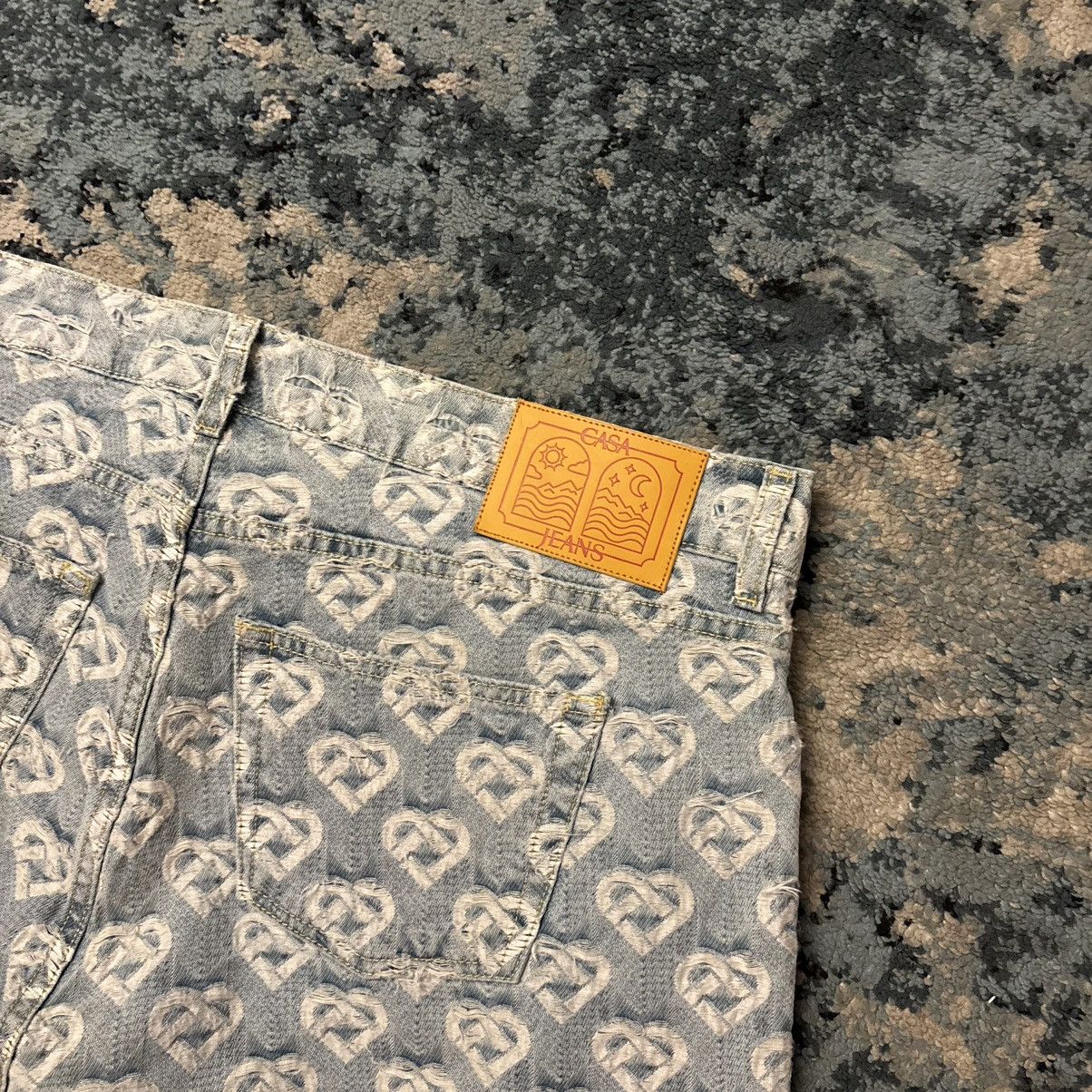 Casablanca Casablanca Monogram Indigo Jeans Size 38 Brand New Size US 38 / EU 54 - 6 Thumbnail