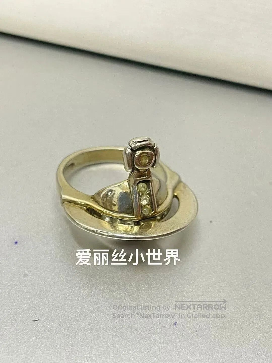 Vivienne Westwood Vivienne Westwood Saturn Ring Size L. Size ONE SIZE - 4 Thumbnail