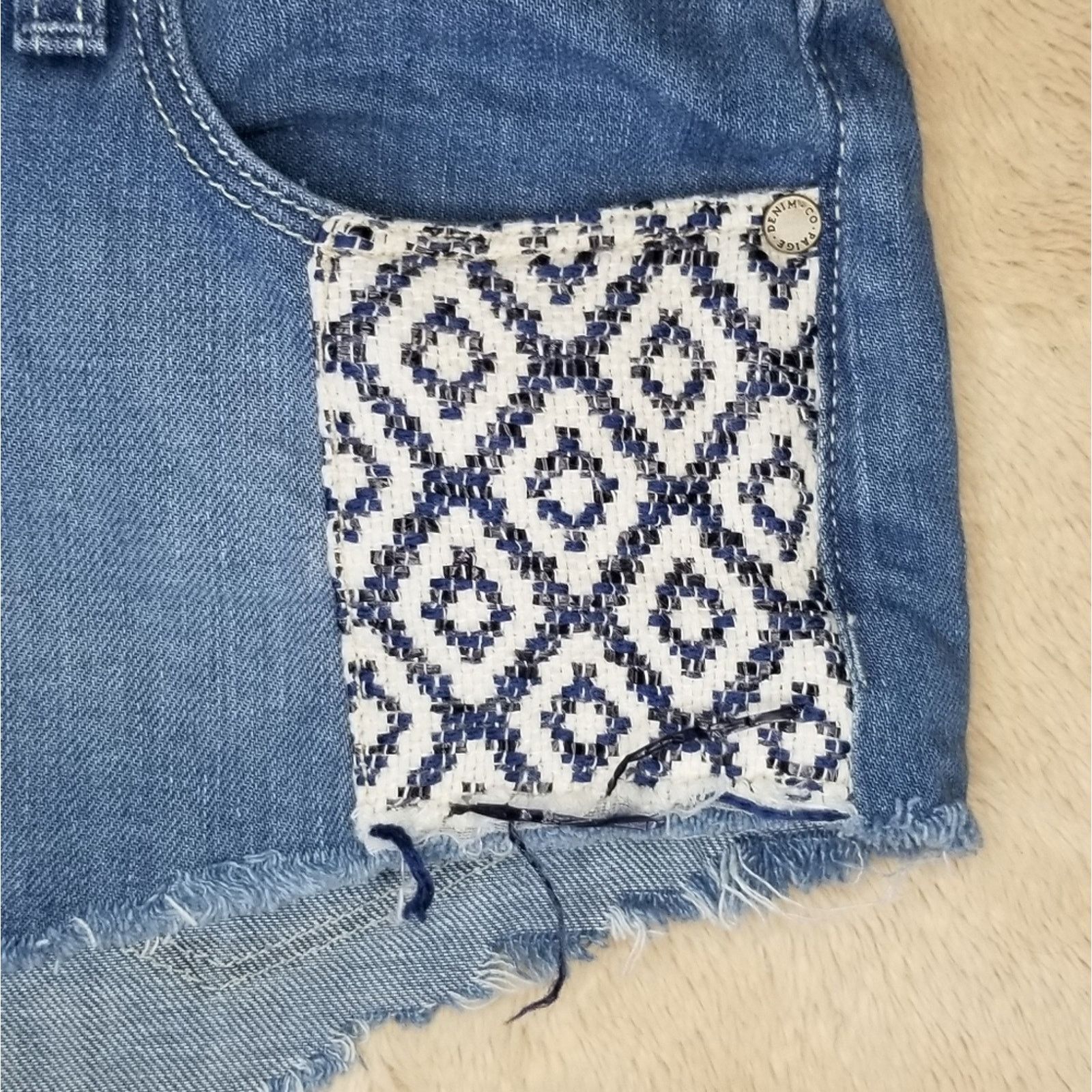 Paige Paige Echo Park Jean Shorts 25 / 0 Size 25" / US 0 / IT 36 - 4 Thumbnail
