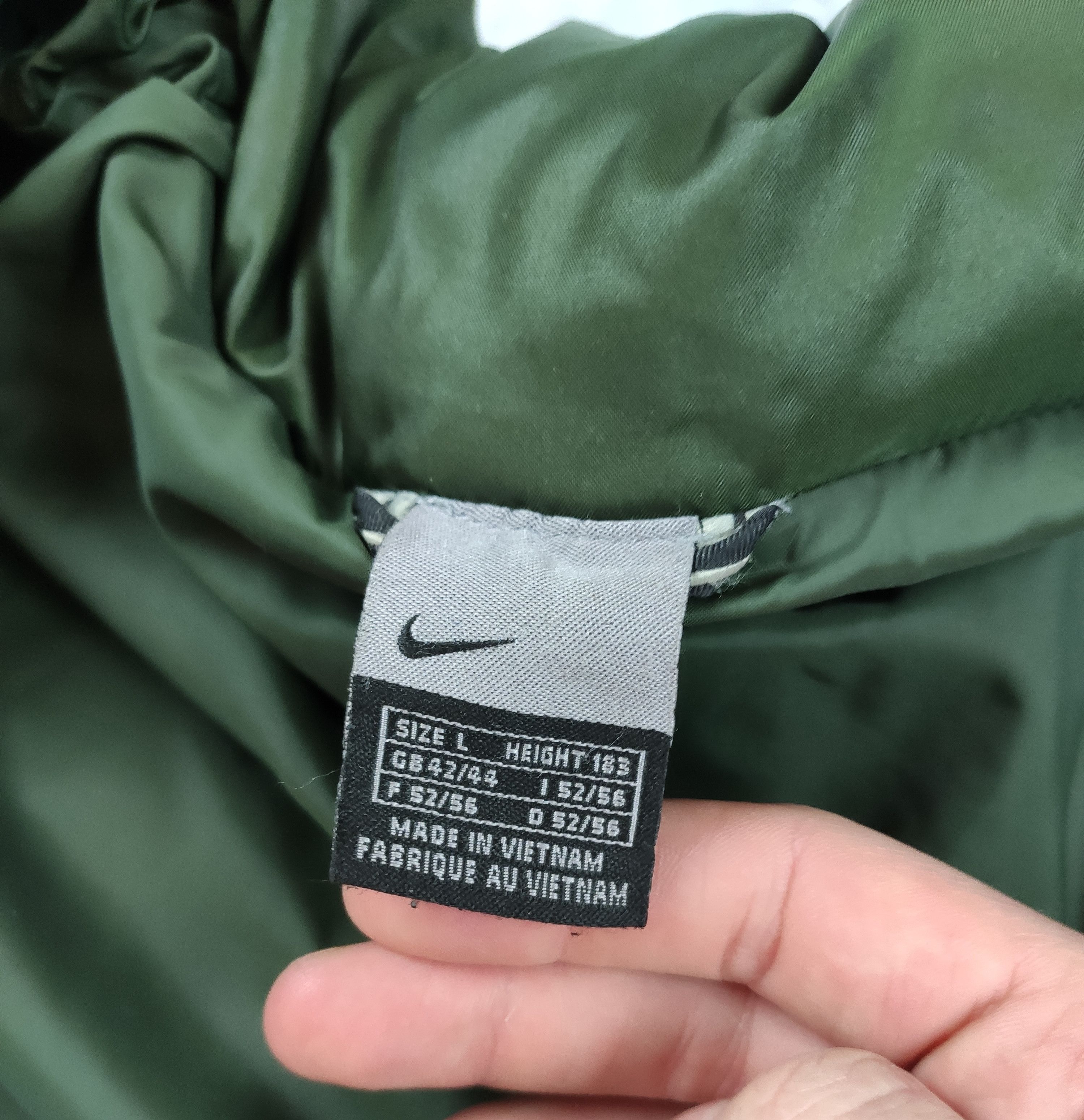 Nike × Vintage Vintage Nike down jacket puffer 90s Size US L / EU 52-54 / 3 - 7 Thumbnail