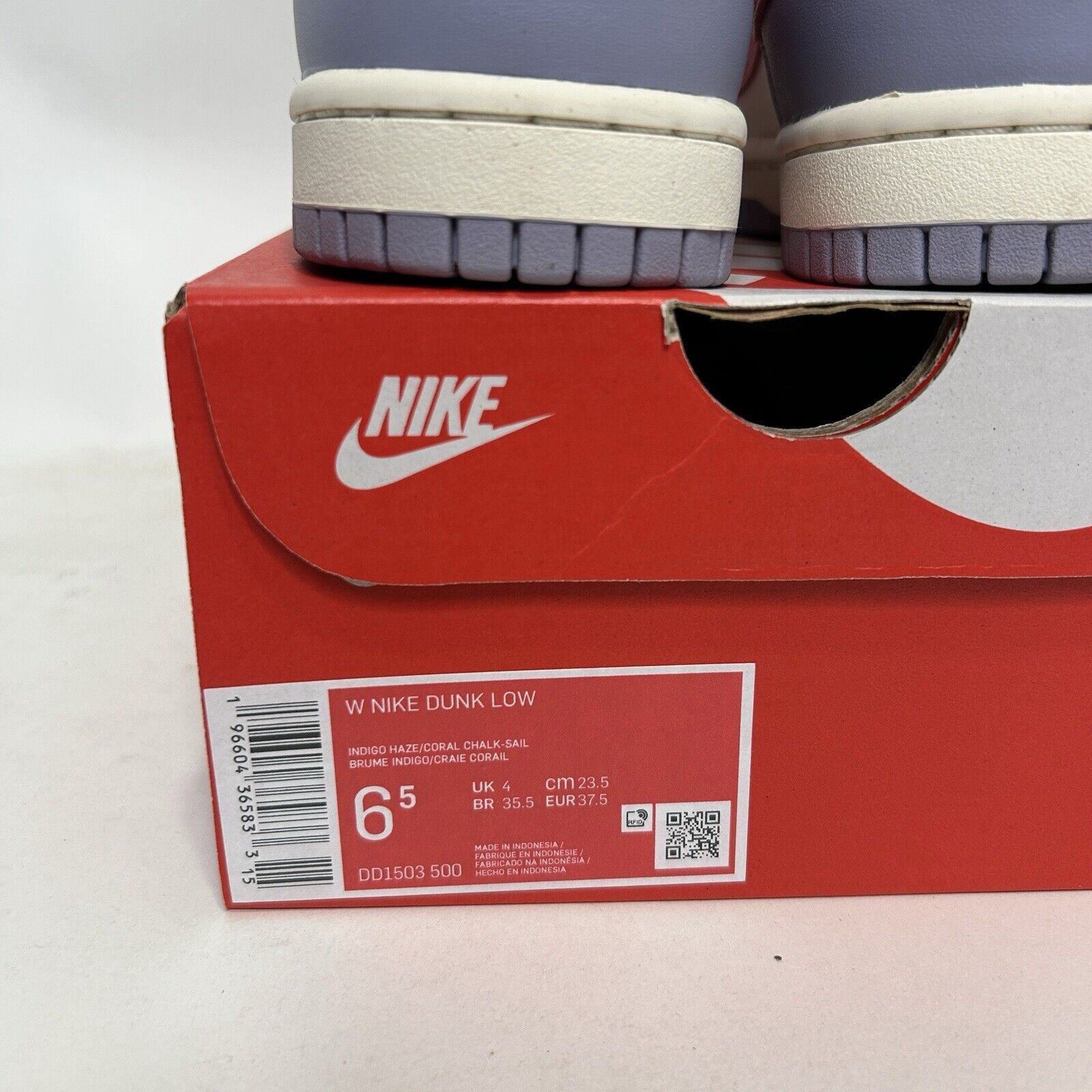 Nike Nike Shoes Dunk Low WMNS “Indigo Haze” 2024 Size US 6.5 / IT 36.5 - 5 Thumbnail