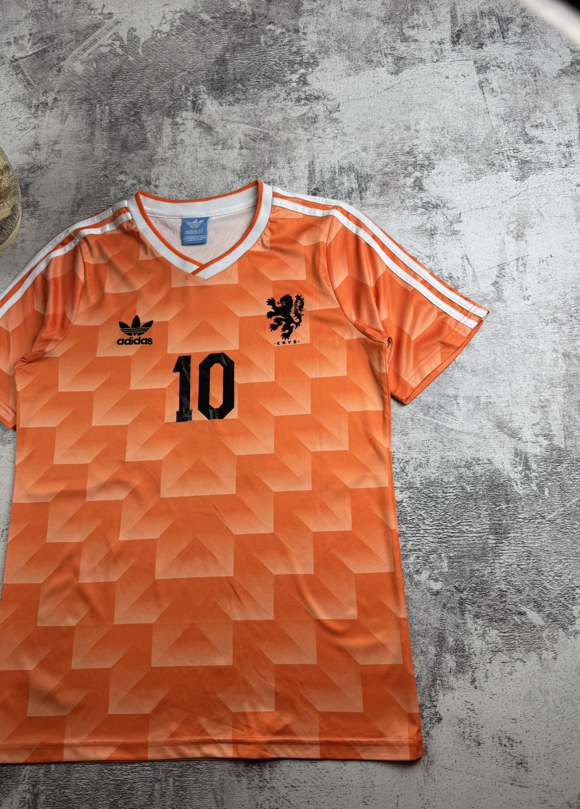 Adidas Netherlands Gullit Retro Kit 1988 Adidas Home Soccer Football T Shirt Jersey Tee Size US M / EU 48-50 / 2 - 5 Thumbnail