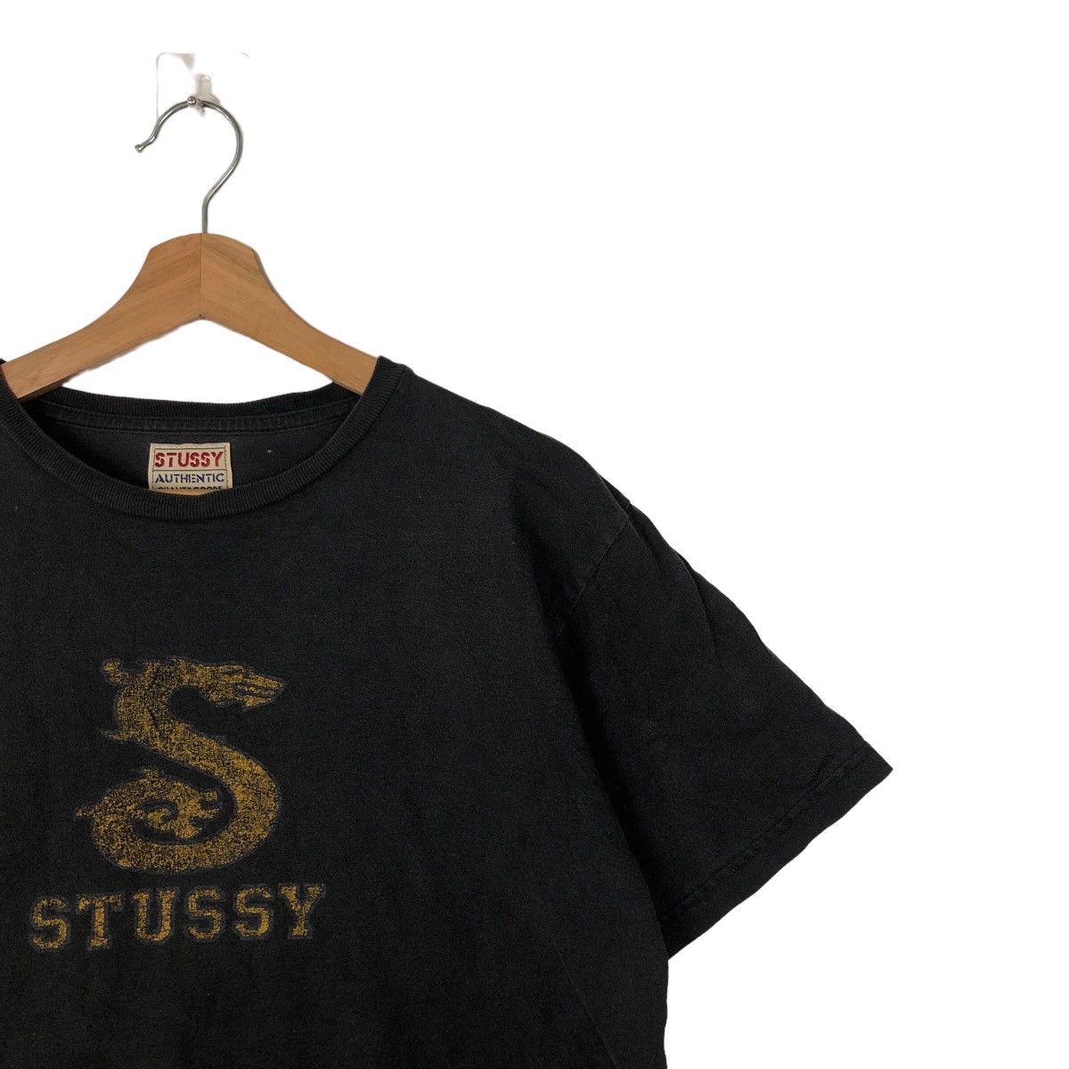 Stussy 🔥VINTAGE 90’s STUSSY BIG LOGO SHORT SLEEVE T-SHIRT Size US S / EU 44-46 / 1 - 5 Thumbnail