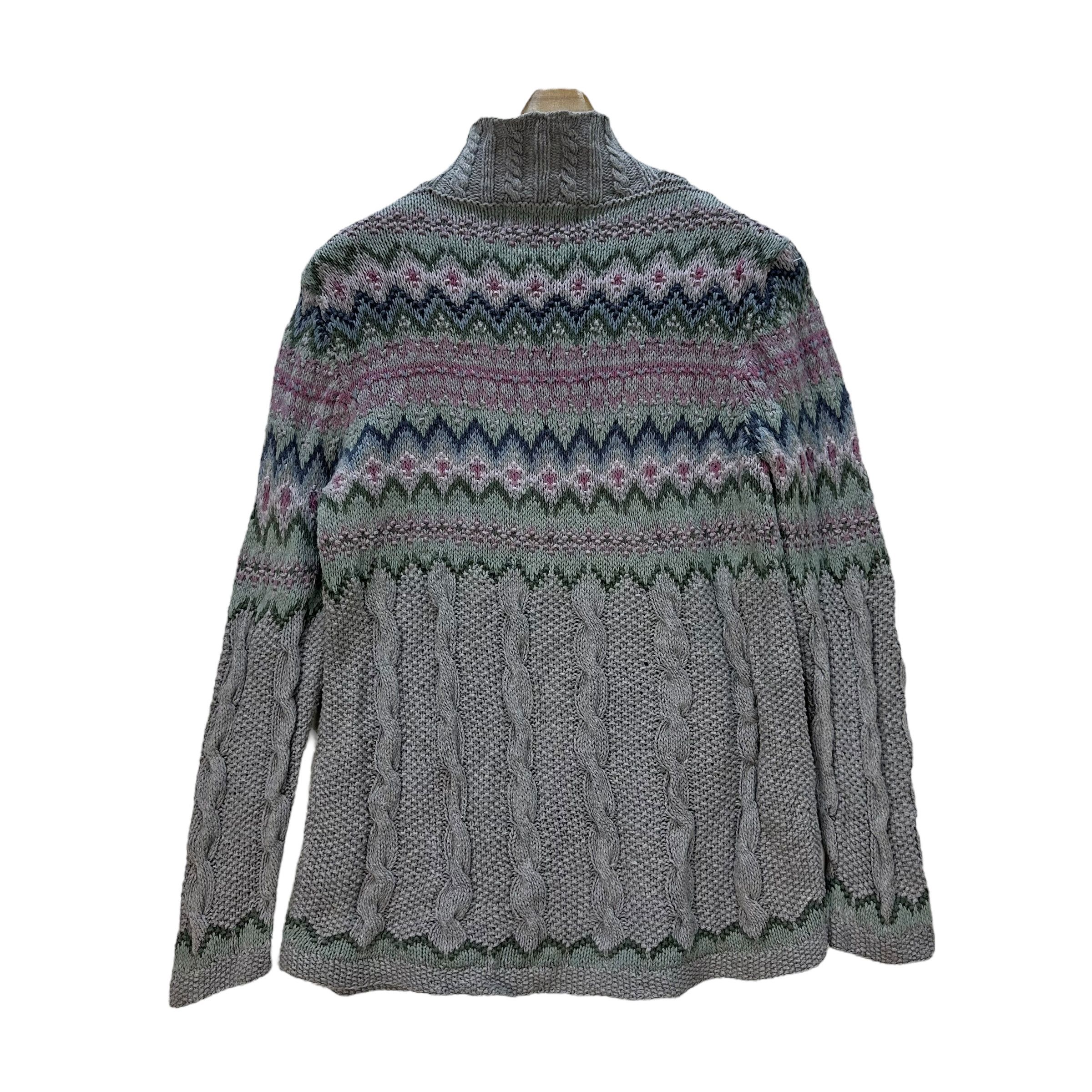 Vintage PETITE SOPHISTICATE CABLE KNIT SWEATER #9031-50 Size S / US 4 / IT 40 - 9 Thumbnail