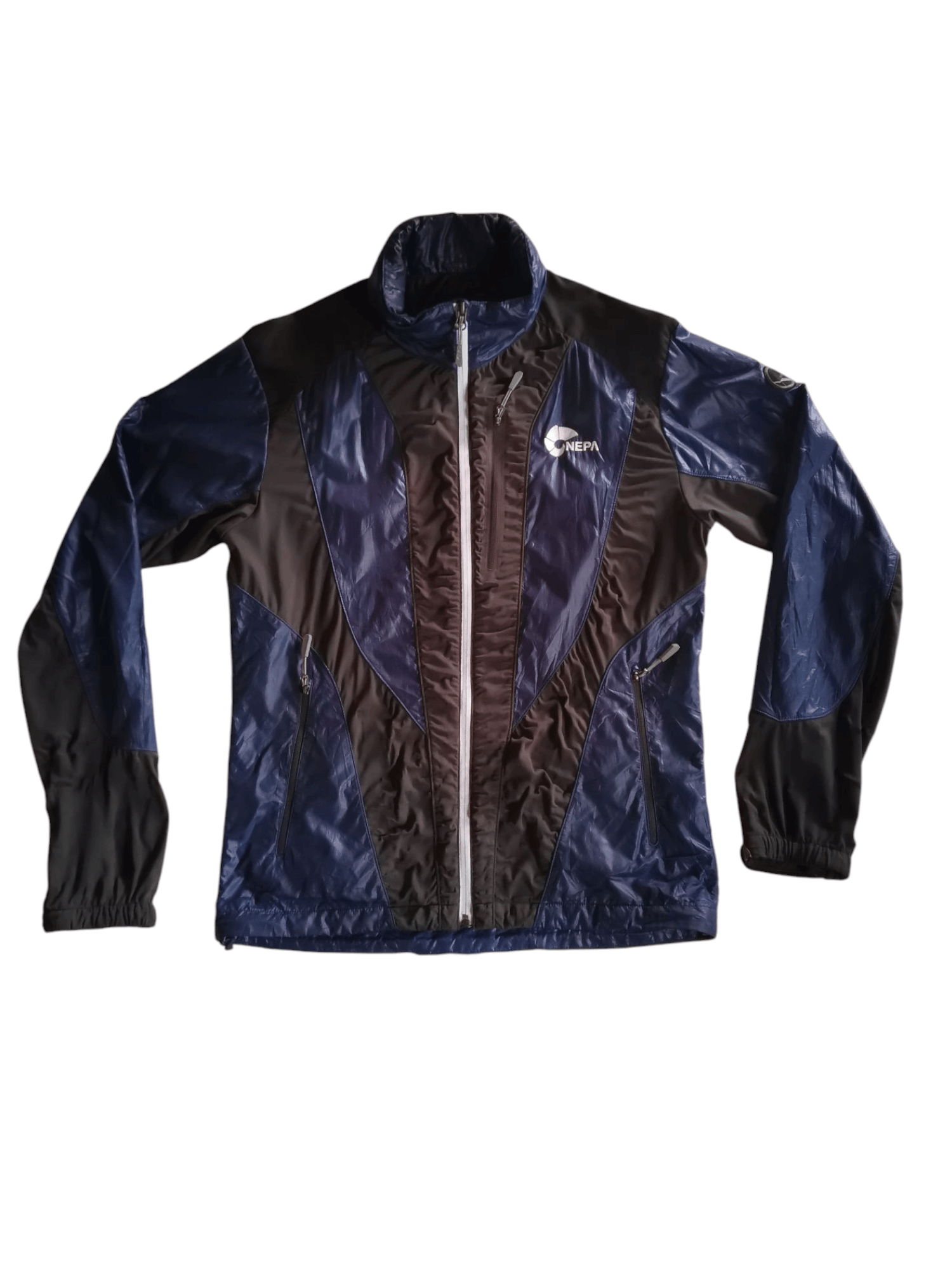 Designer × Vintage Vintage Nepa Windbreaker Jacket Size US L / EU 52-54 / 3 - 1 Thumbnail