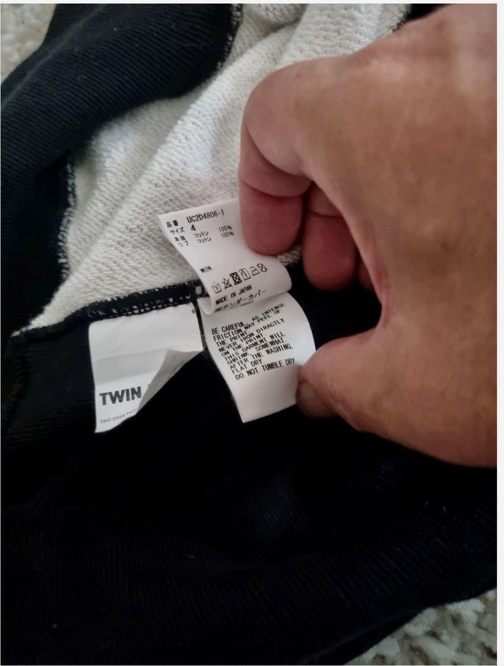 Undercover Collection sweatshirt“Twin Peaks” Size US L / EU 52-54 / 3 - 5 Thumbnail
