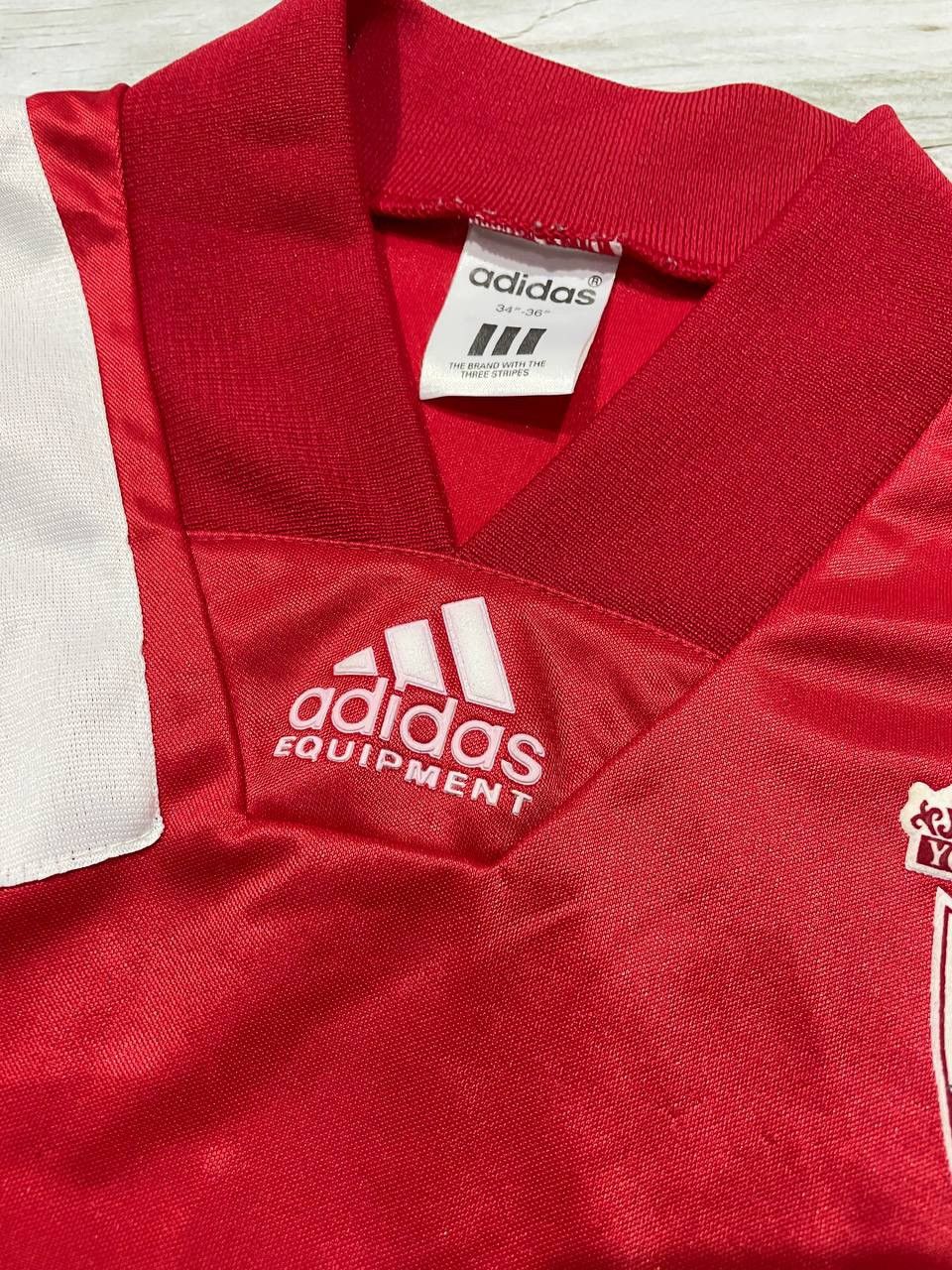 Adidas Vintage Adidas Liverpool 1992 1993 Home Shirt Soccer Jersey Size US S / EU 44-46 / 1 - 4 Thumbnail
