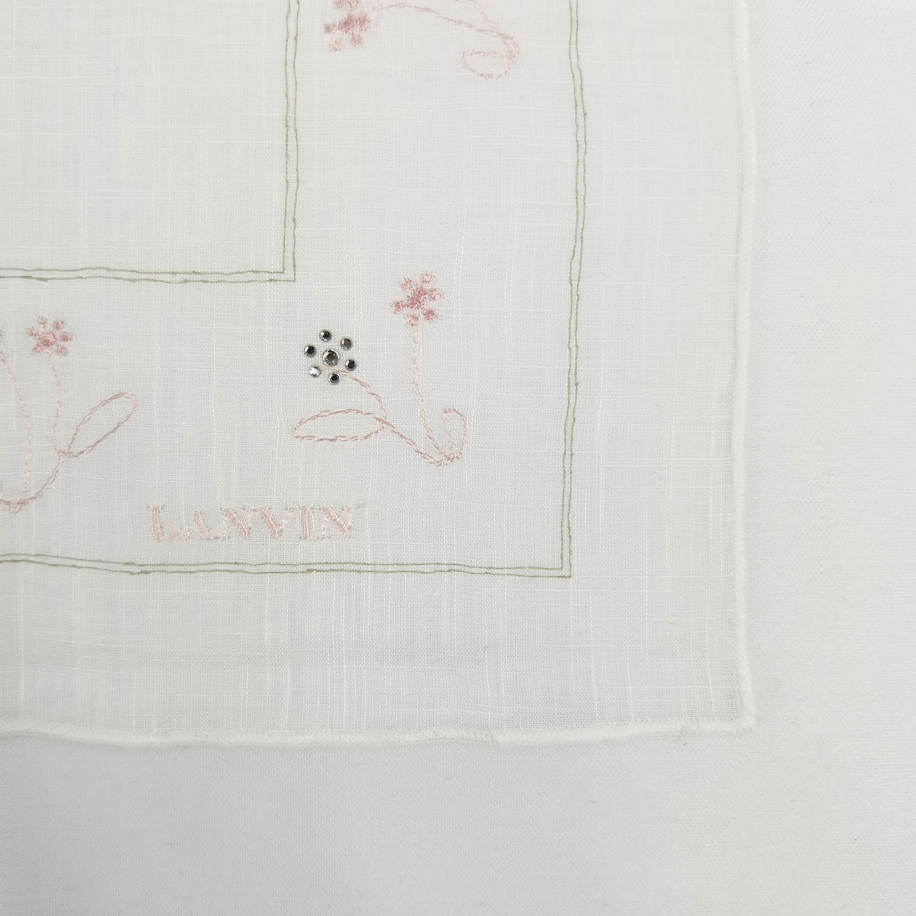 Lanvin Vintage Lanvin Handkerchief Neckerchief Bandana Size ONE SIZE - 3 Thumbnail