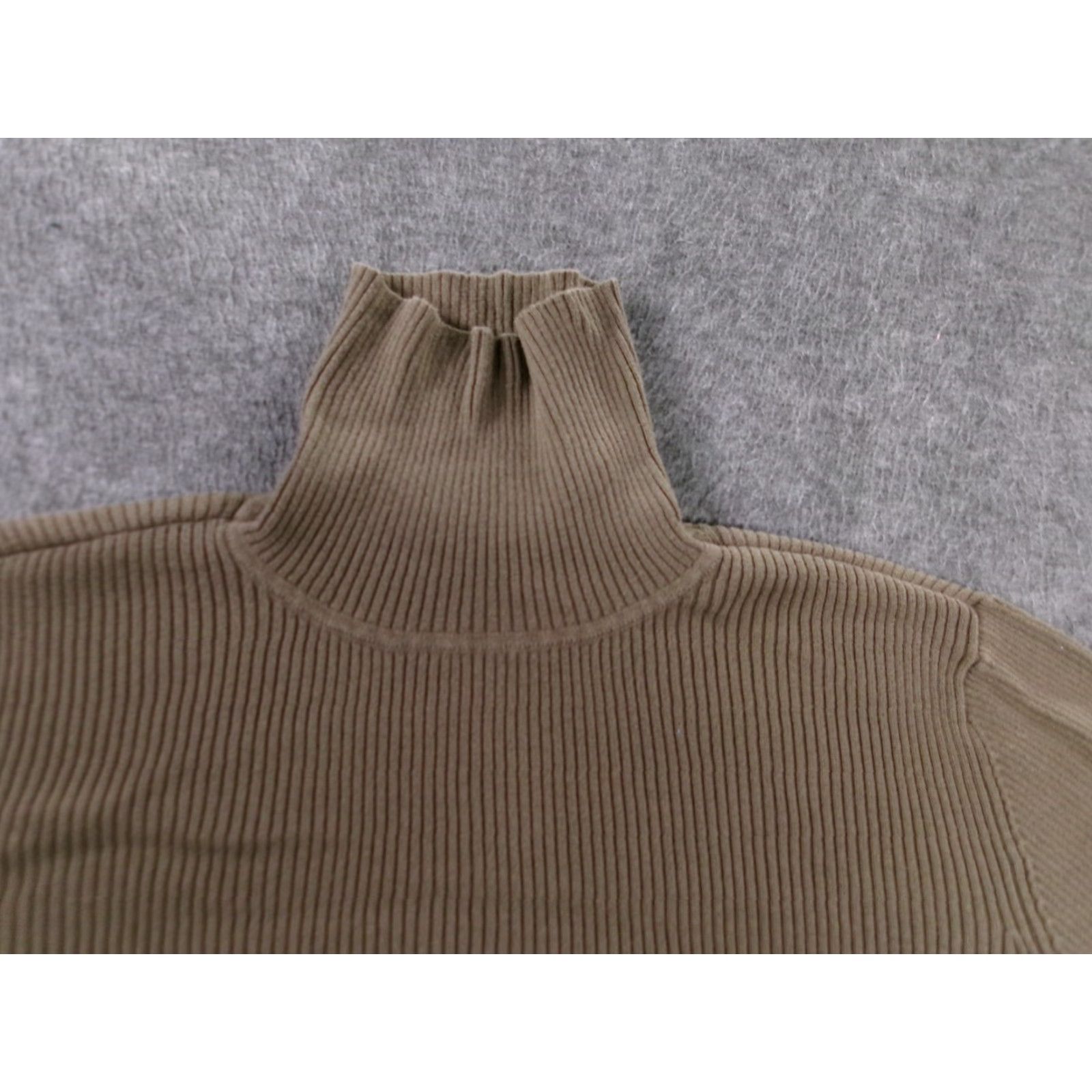 Vintage Crazy Horse Sweater Pullover Womens XL Brown Turtleneck Long Sleeve Knit Classic Size XL / US 12-14 / IT 48-50 - 2 Thumbnail