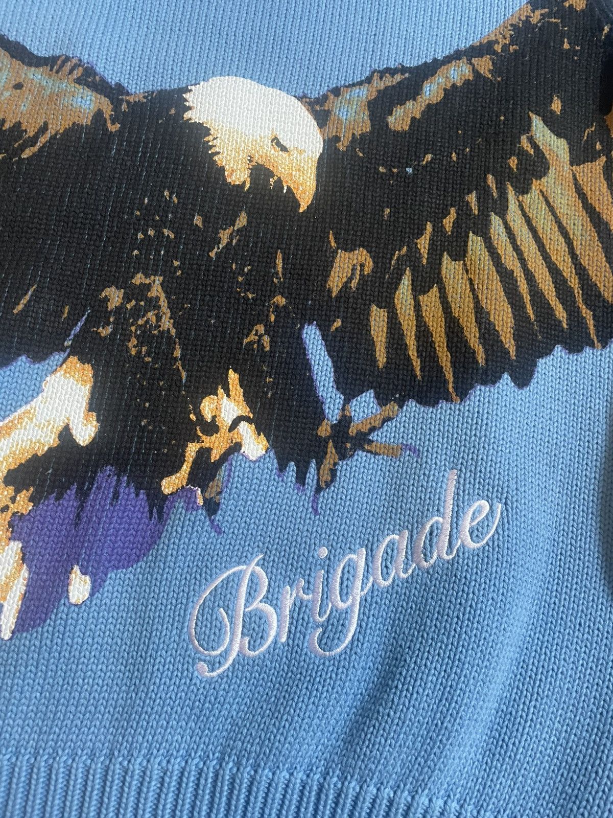 Brigade Rare Brigade Eagle Knit Sweater Size US M / EU 48-50 / 2 - 2 Thumbnail