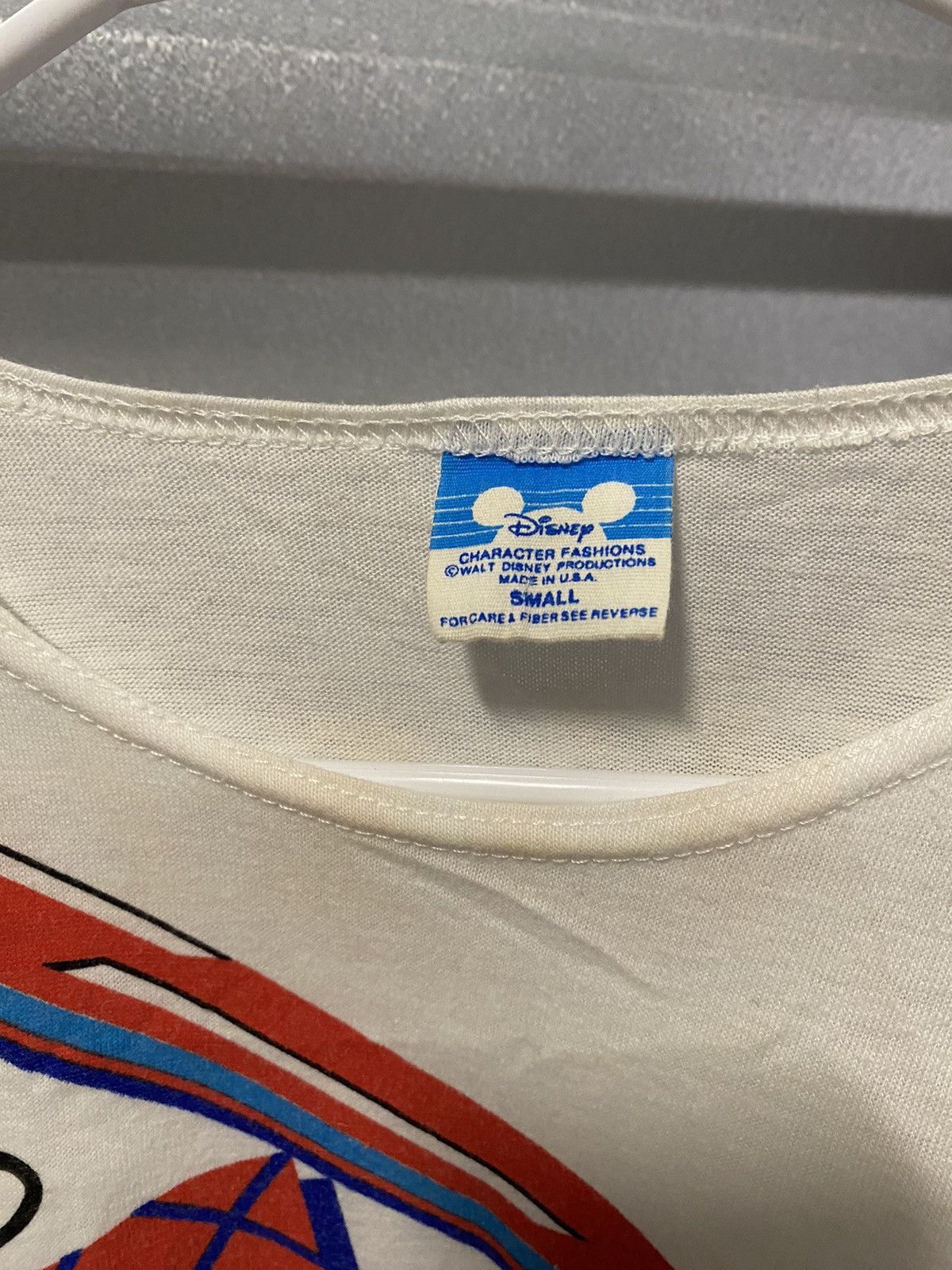 Disney × Vintage 1980’s Disney Mickey Art Paintbrush Top Size US S / EU 44-46 / 1 - 2 Thumbnail